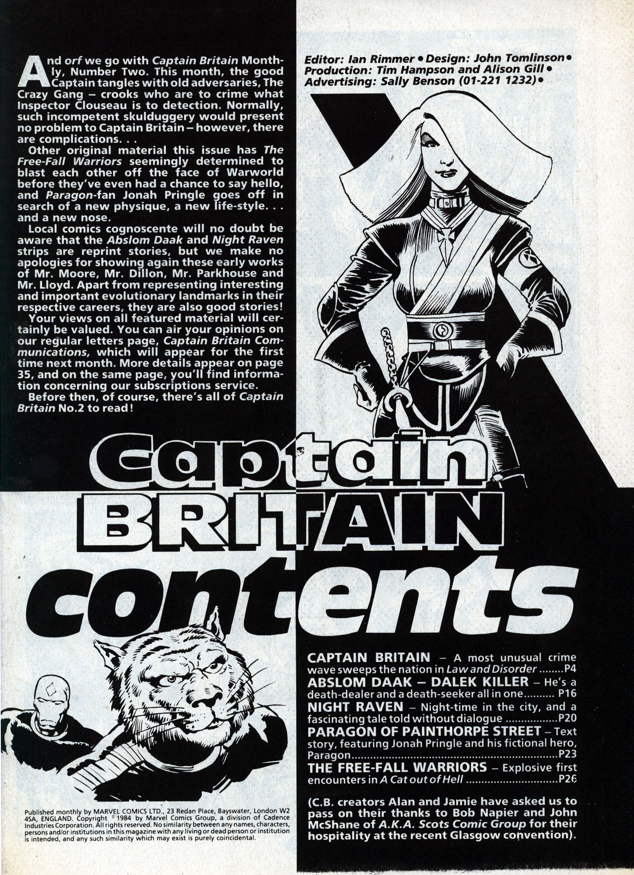 Read online Captain Britain (1985) comic -  Issue #2 - 3