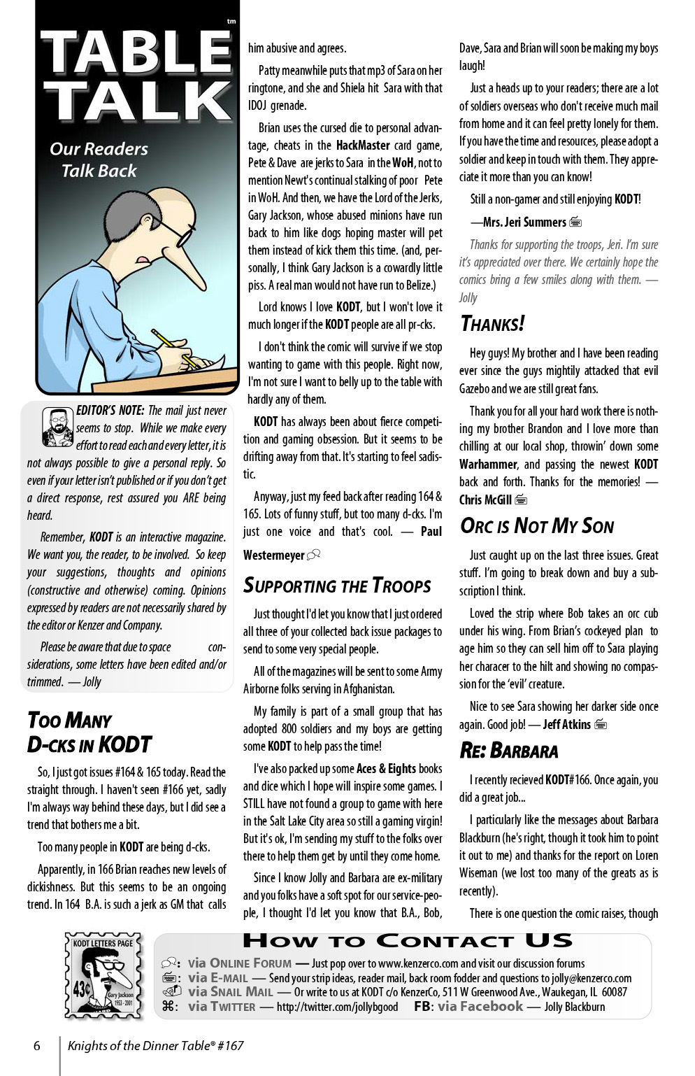 Read online Knights of the Dinner Table comic -  Issue #168 - 8