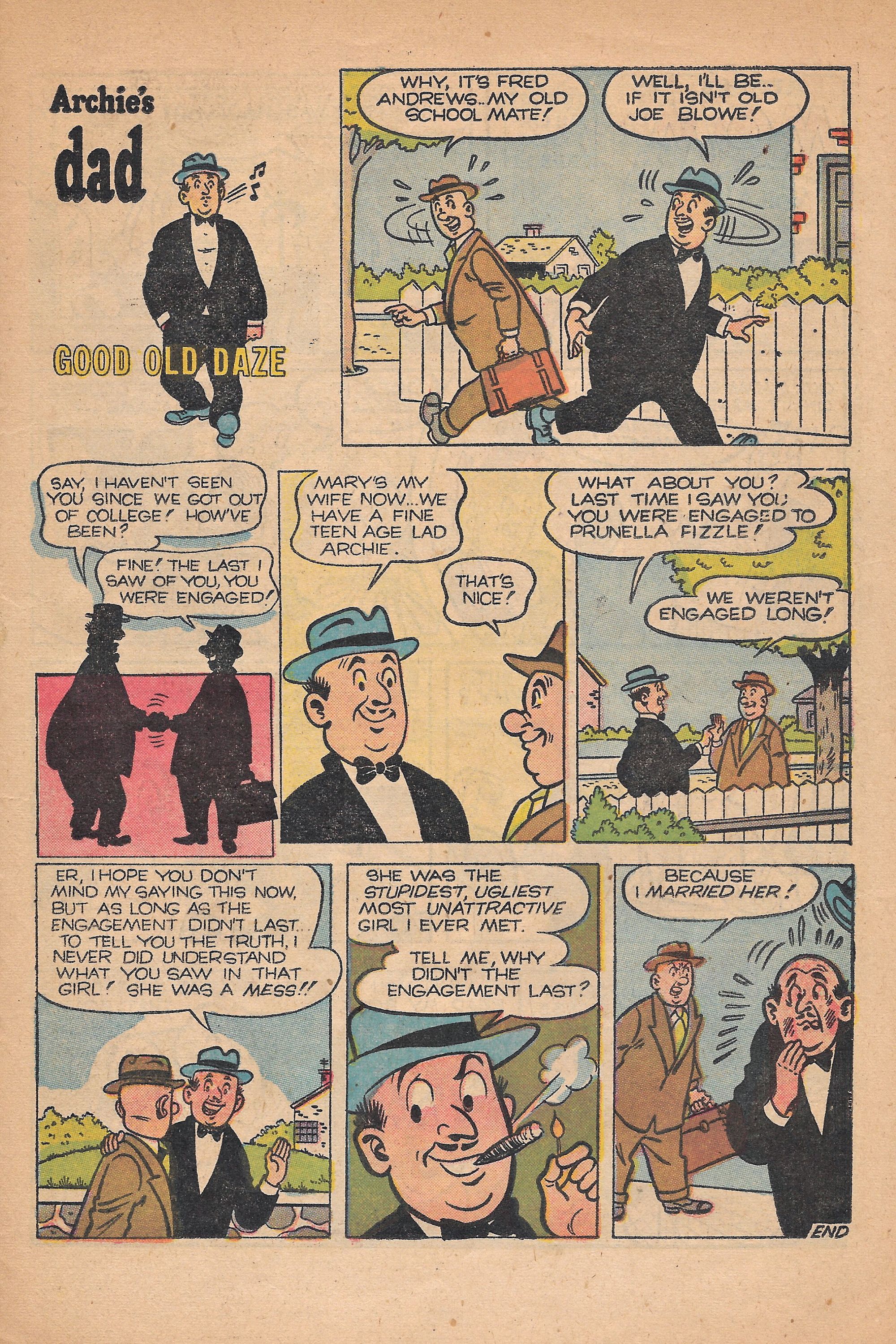Read online Archie's Joke Book Magazine comic -  Issue #19 - 21
