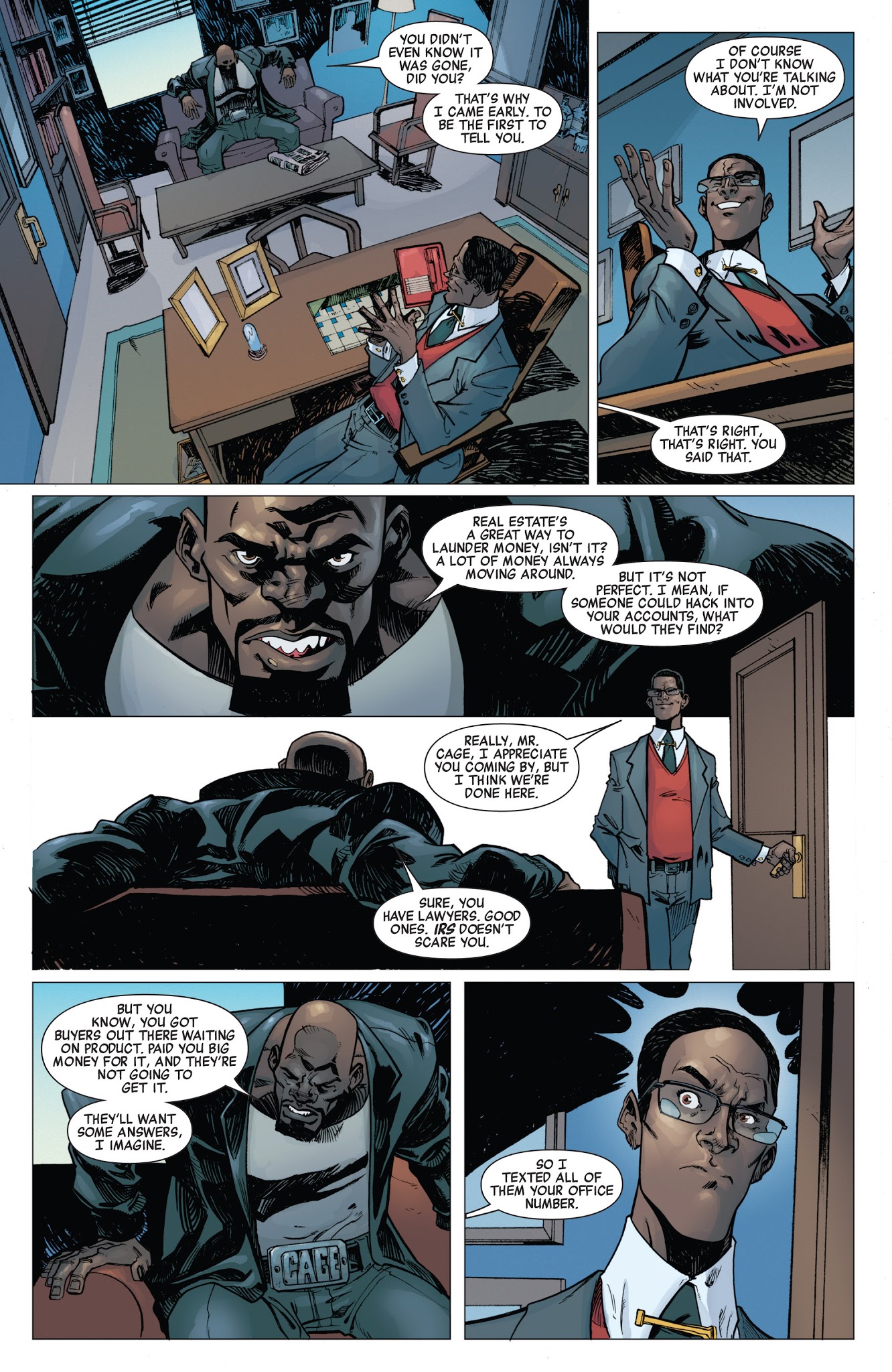 Read online New Avengers: Luke Cage comic -  Issue # TPB - 71