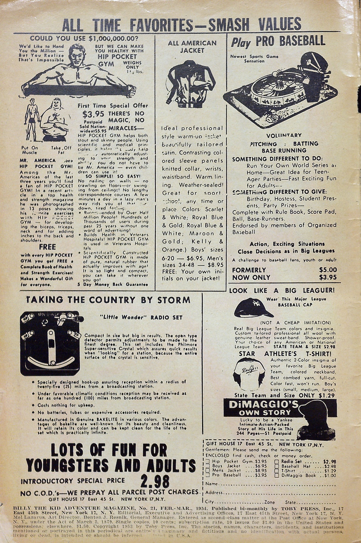 Read online Billy the Kid Adventure Magazine comic -  Issue #21 - 2