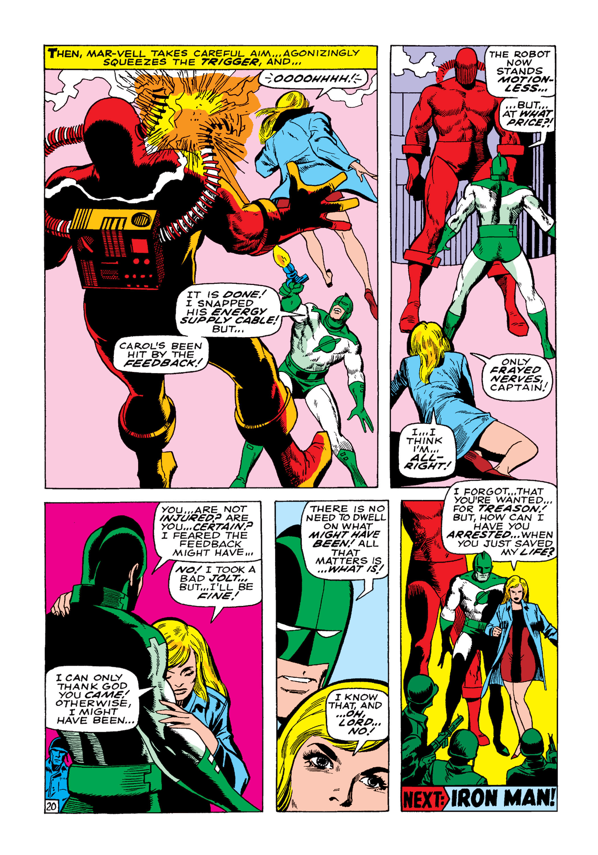 Read online Marvel Masterworks: Captain Marvel comic -  Issue # TPB 2 (Part 1) - 91