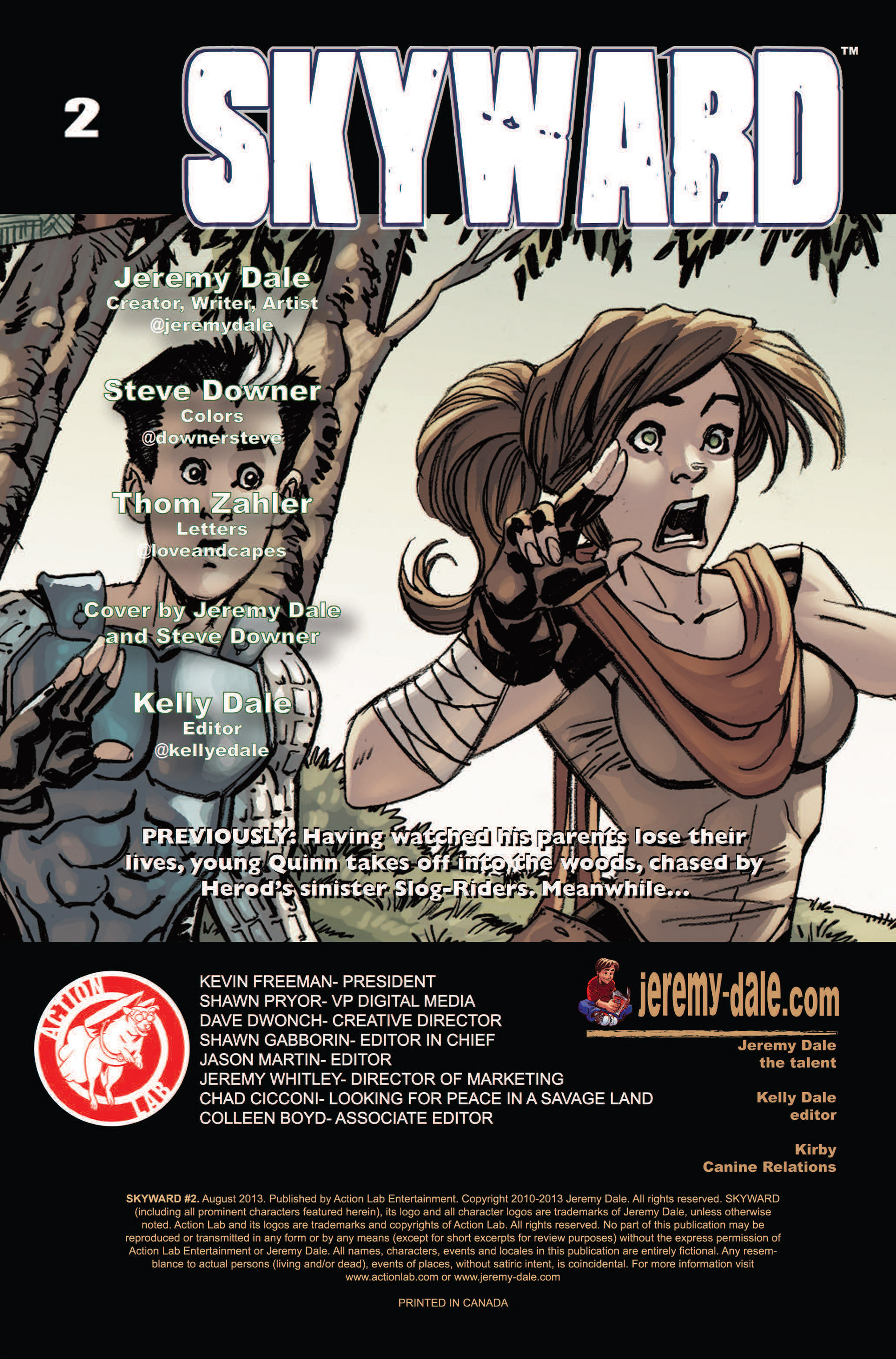 Read online Skyward comic -  Issue #2 - 2