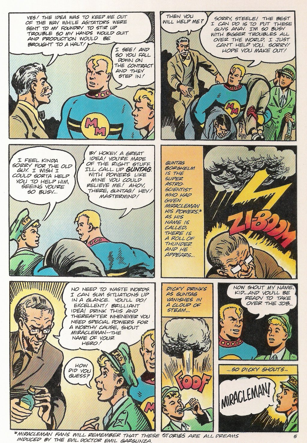 Read online Miracleman Family comic -  Issue #1 - 7