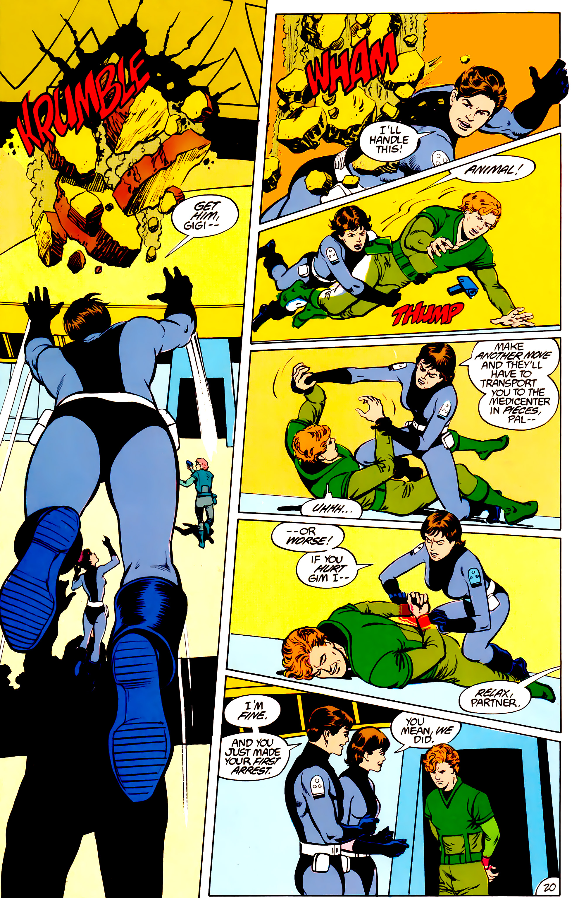 Legion of Super-Heroes (1984) 39 Page 20