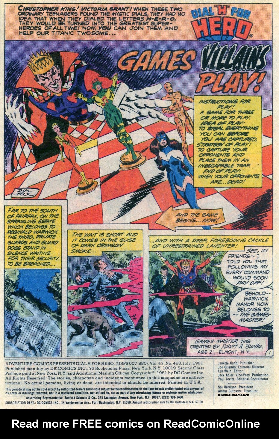 Read online Adventure Comics (1938) comic -  Issue #483 - 2