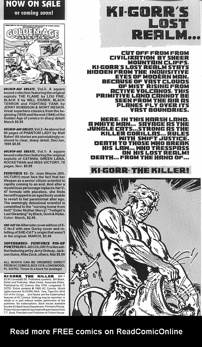 Read online Ki-Gorr The Killer comic -  Issue # Full - 2