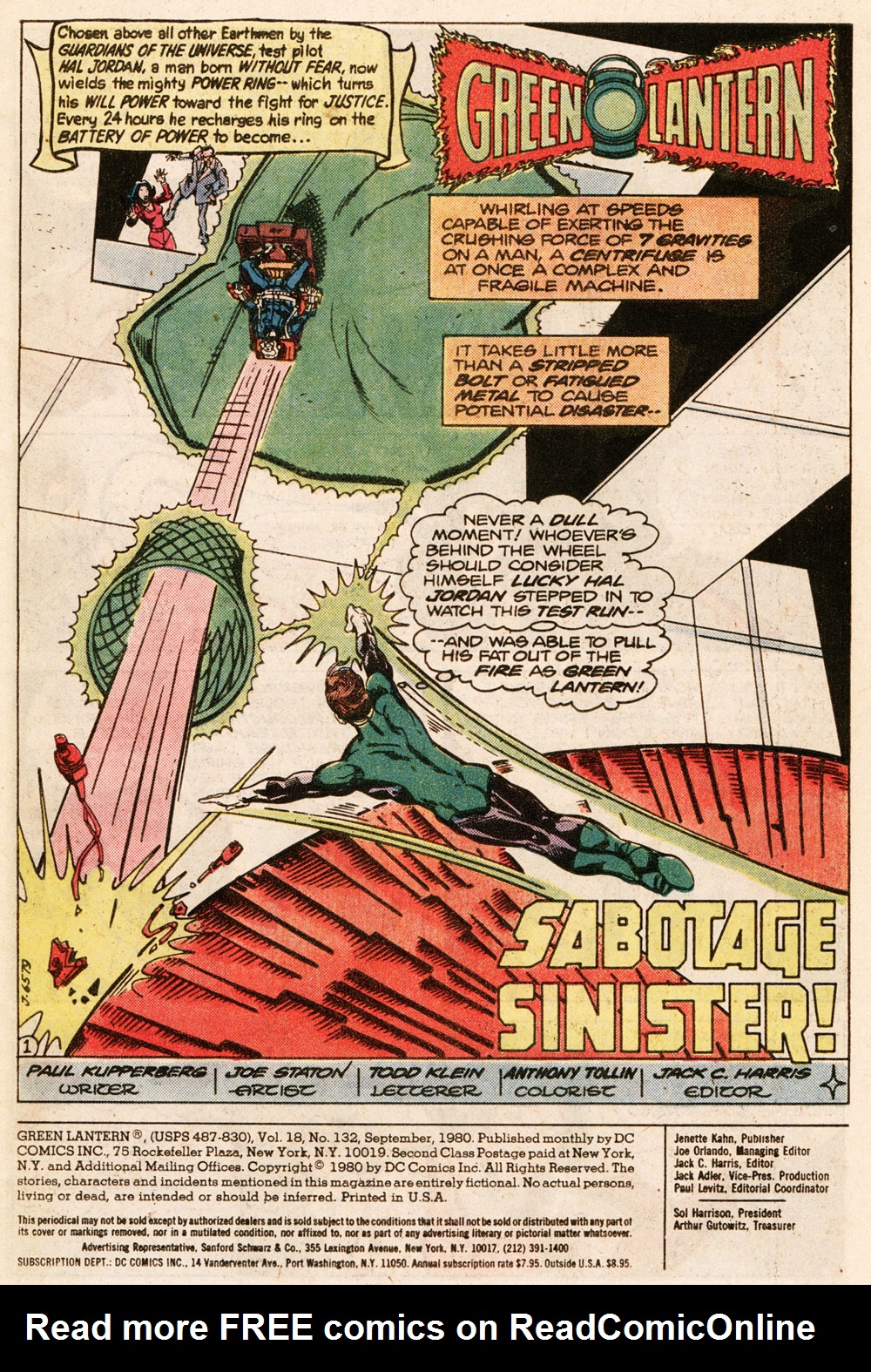 Read online Green Lantern (1960) comic -  Issue #132 - 2