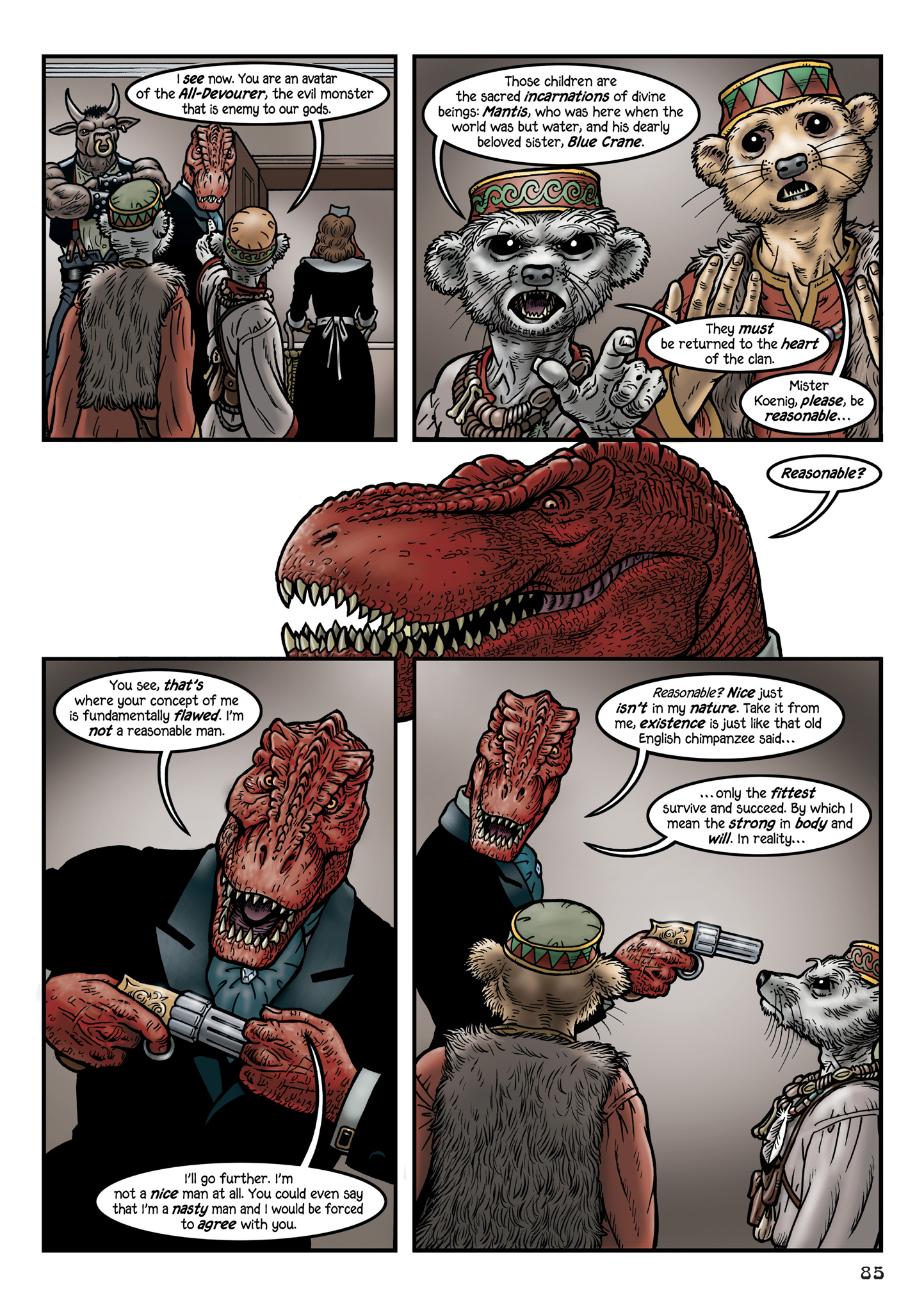 Read online Grandville Force Majeur comic -  Issue # TPB (Part 1) - 87
