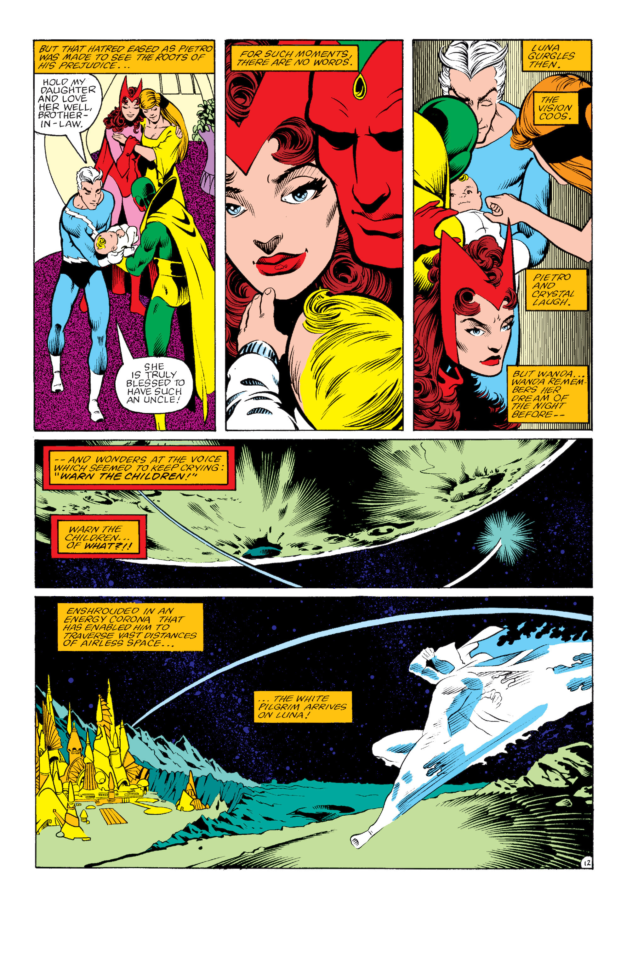 Read online The Vision and the Scarlet Witch (1982) comic -  Issue #4 - 13