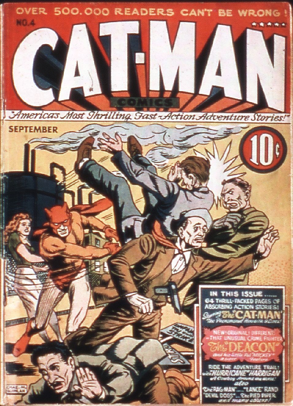 Read online Cat-Man Comics comic -  Issue #4 - 1