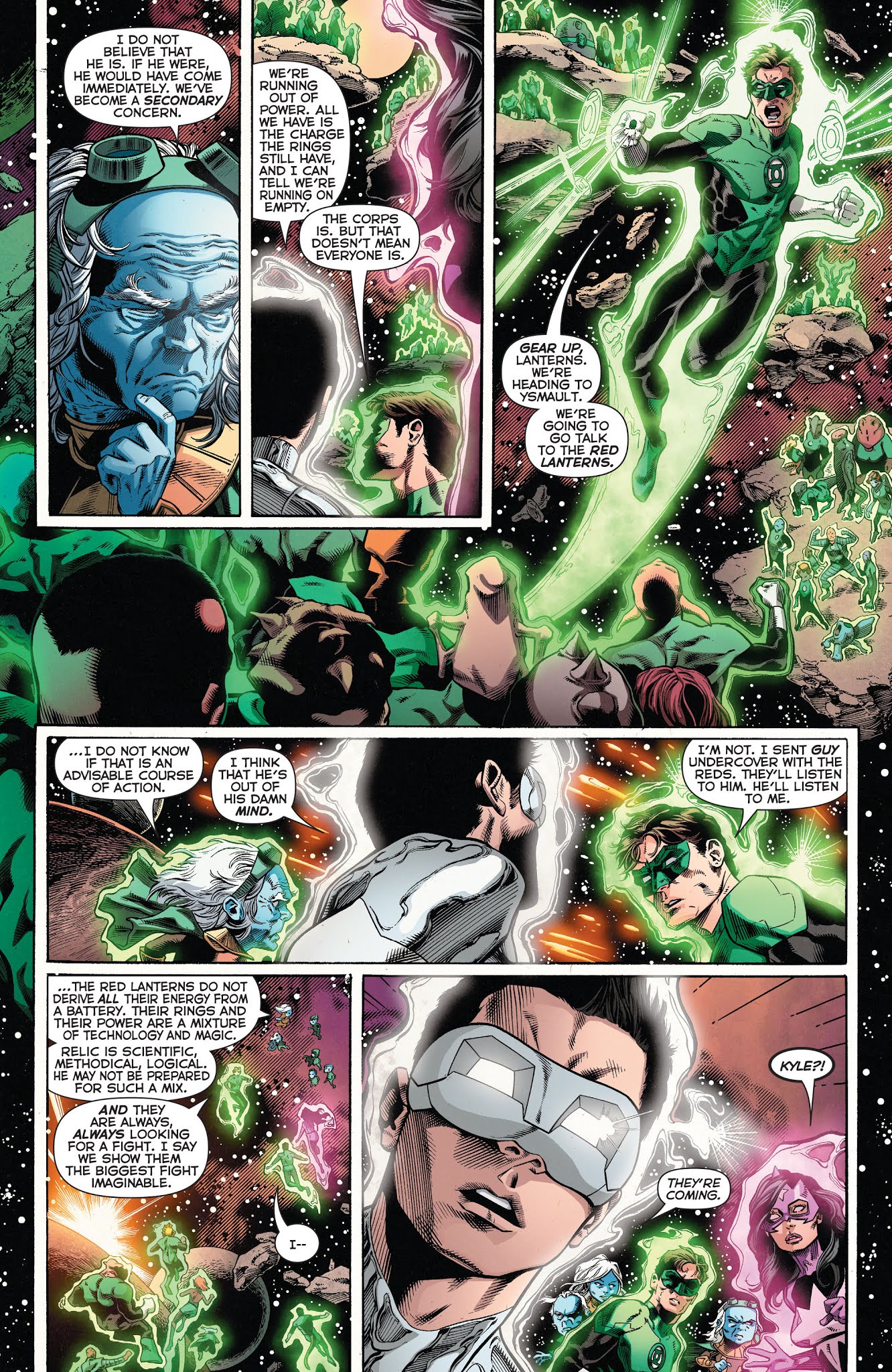 Read online Green Lantern: Lights Out comic -  Issue # TPB - 95