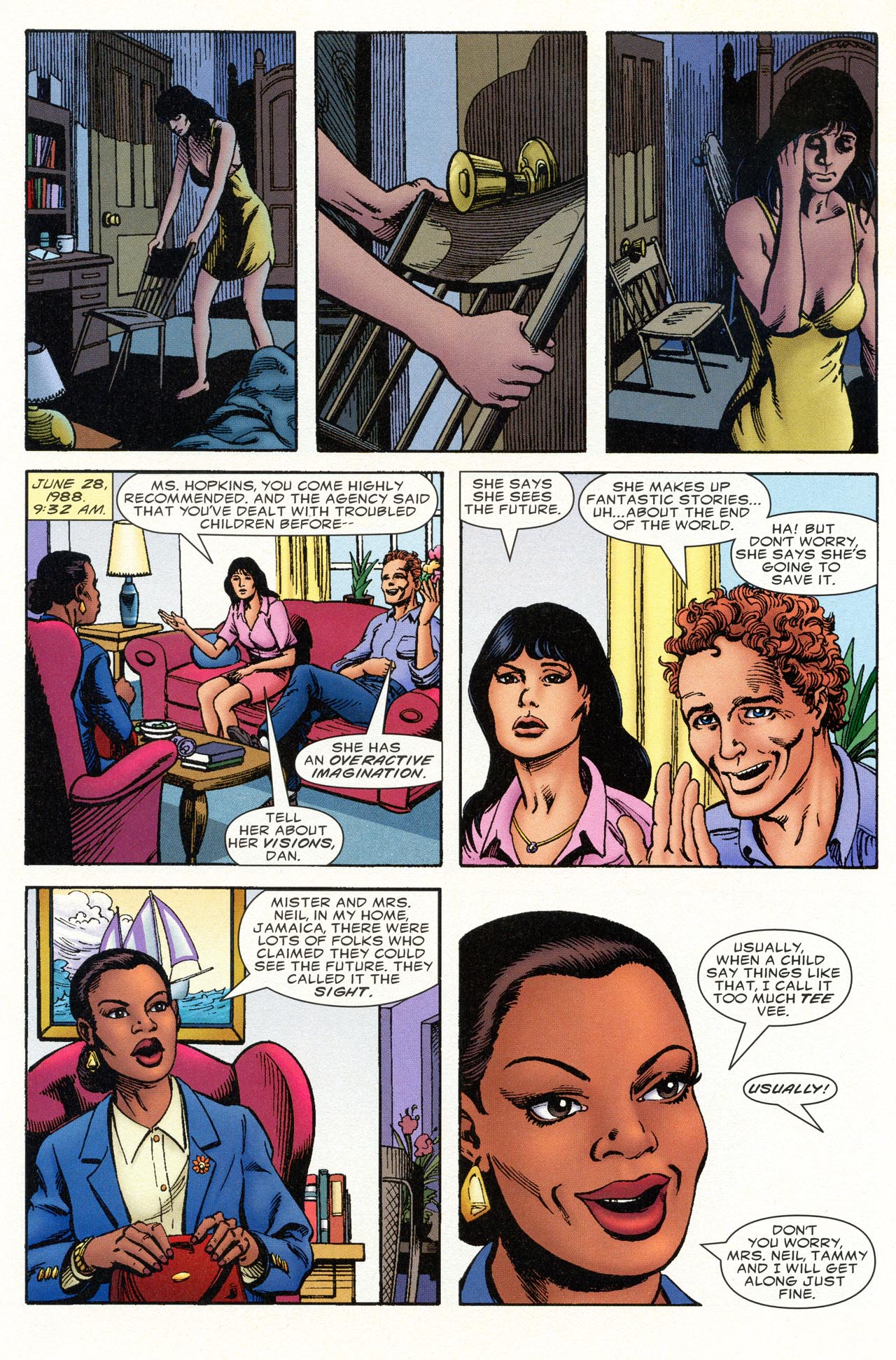 Read online Knights on Broadway comic -  Issue #1 - 19