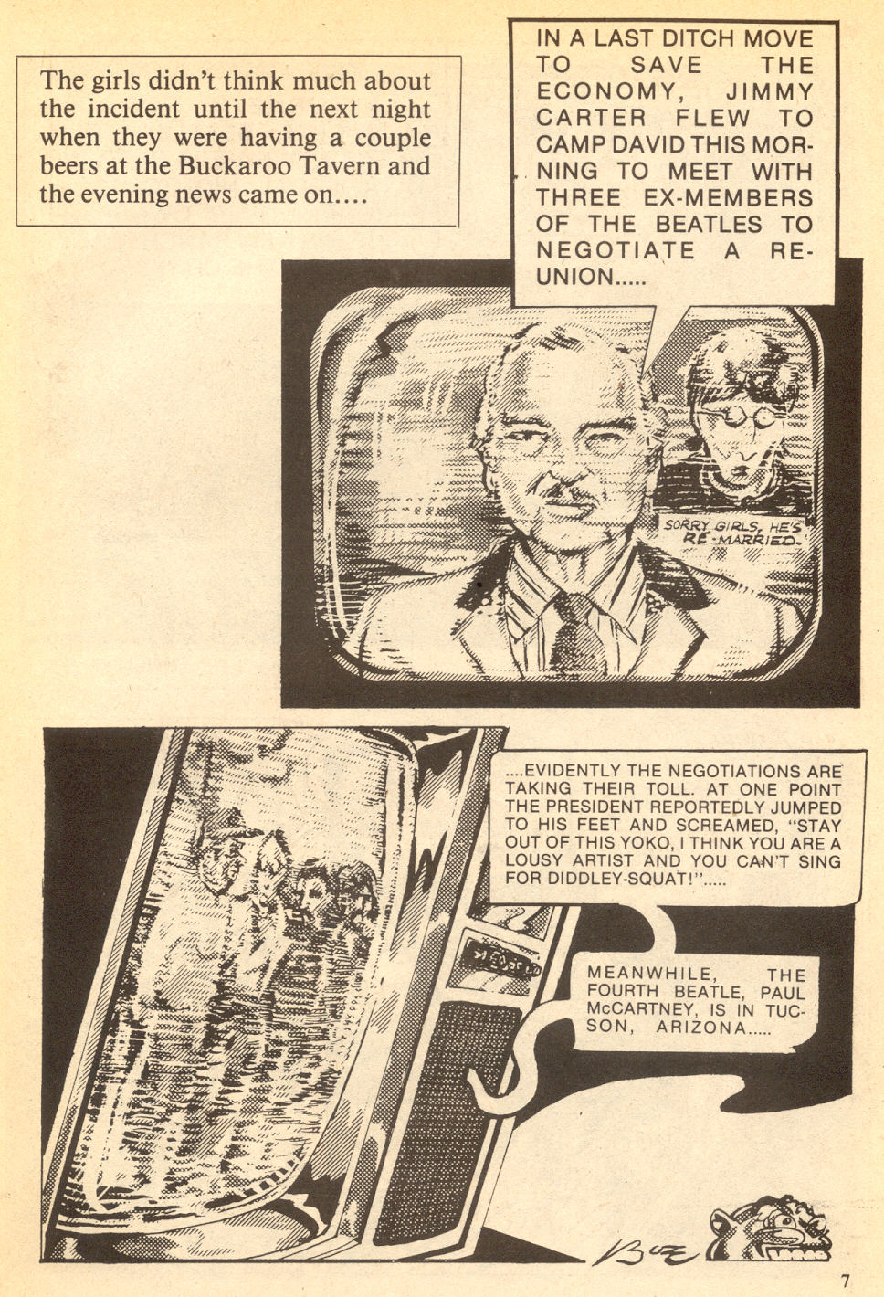 Read online Honkytonk Sue comic -  Issue #3 - 9