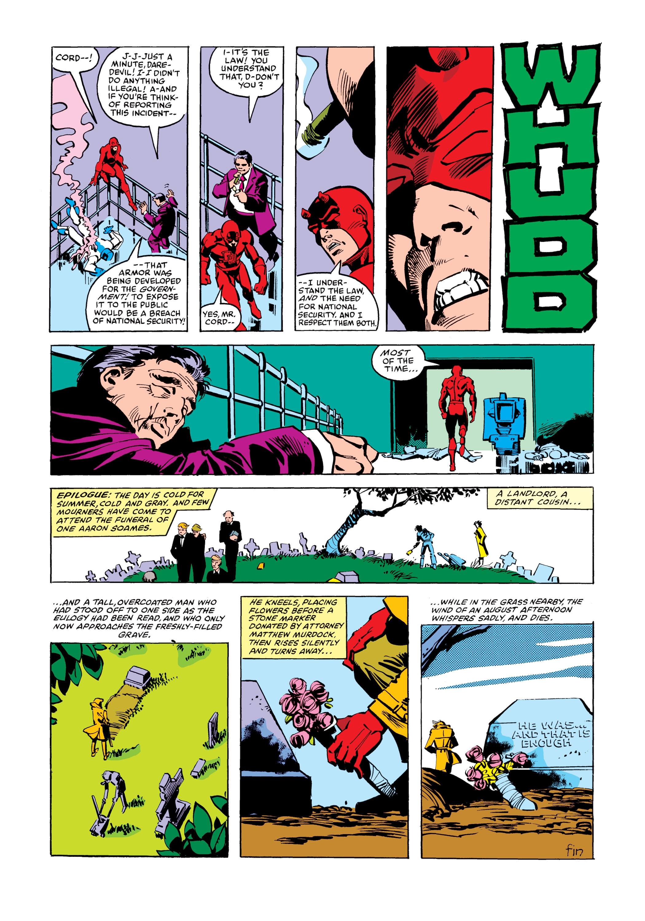 Read online Marvel Masterworks: Daredevil comic -  Issue # TPB 15 (Part 2) - 68