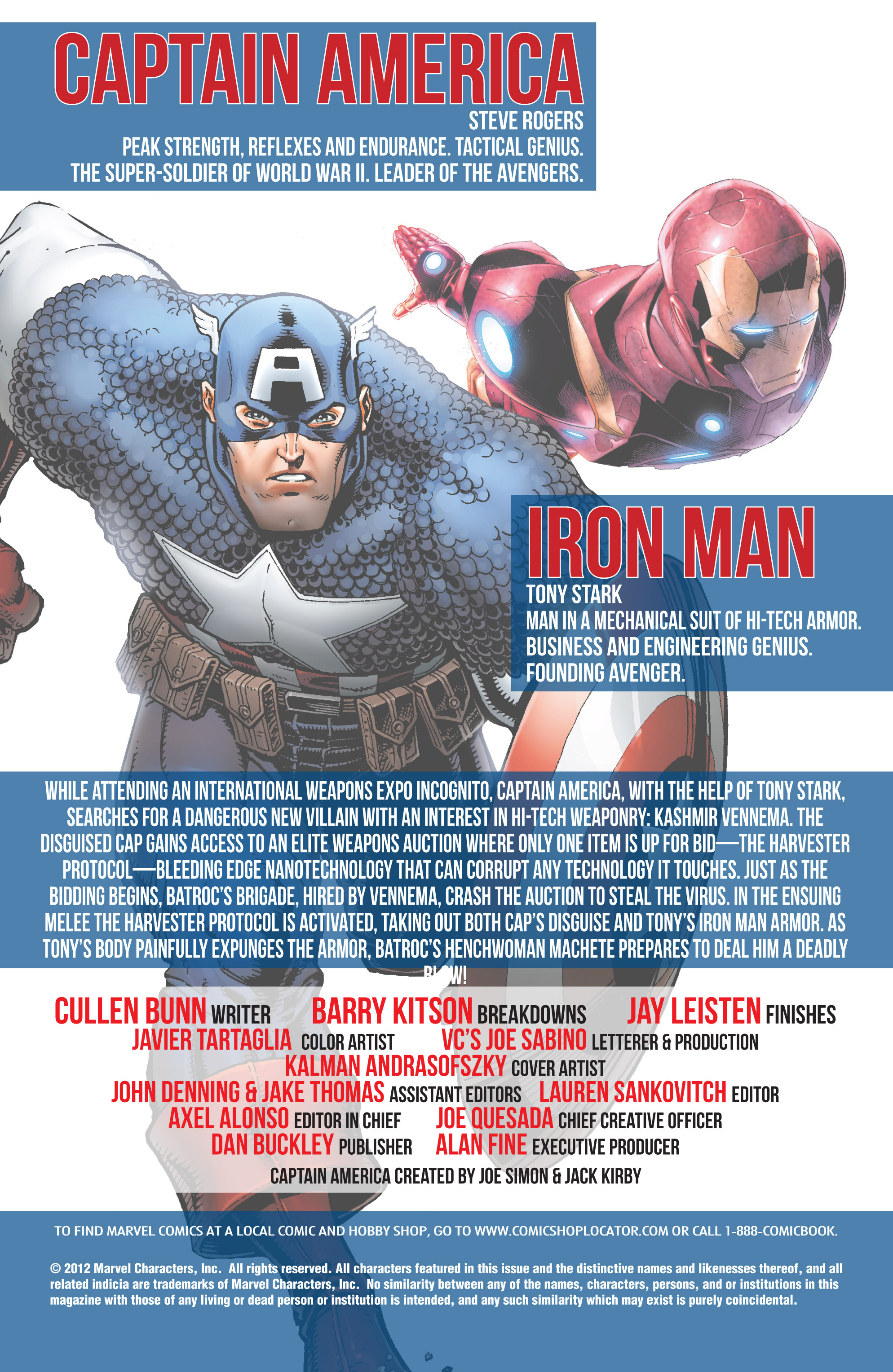 Read online Captain America And Iron Man comic -  Issue # _TPB - 26