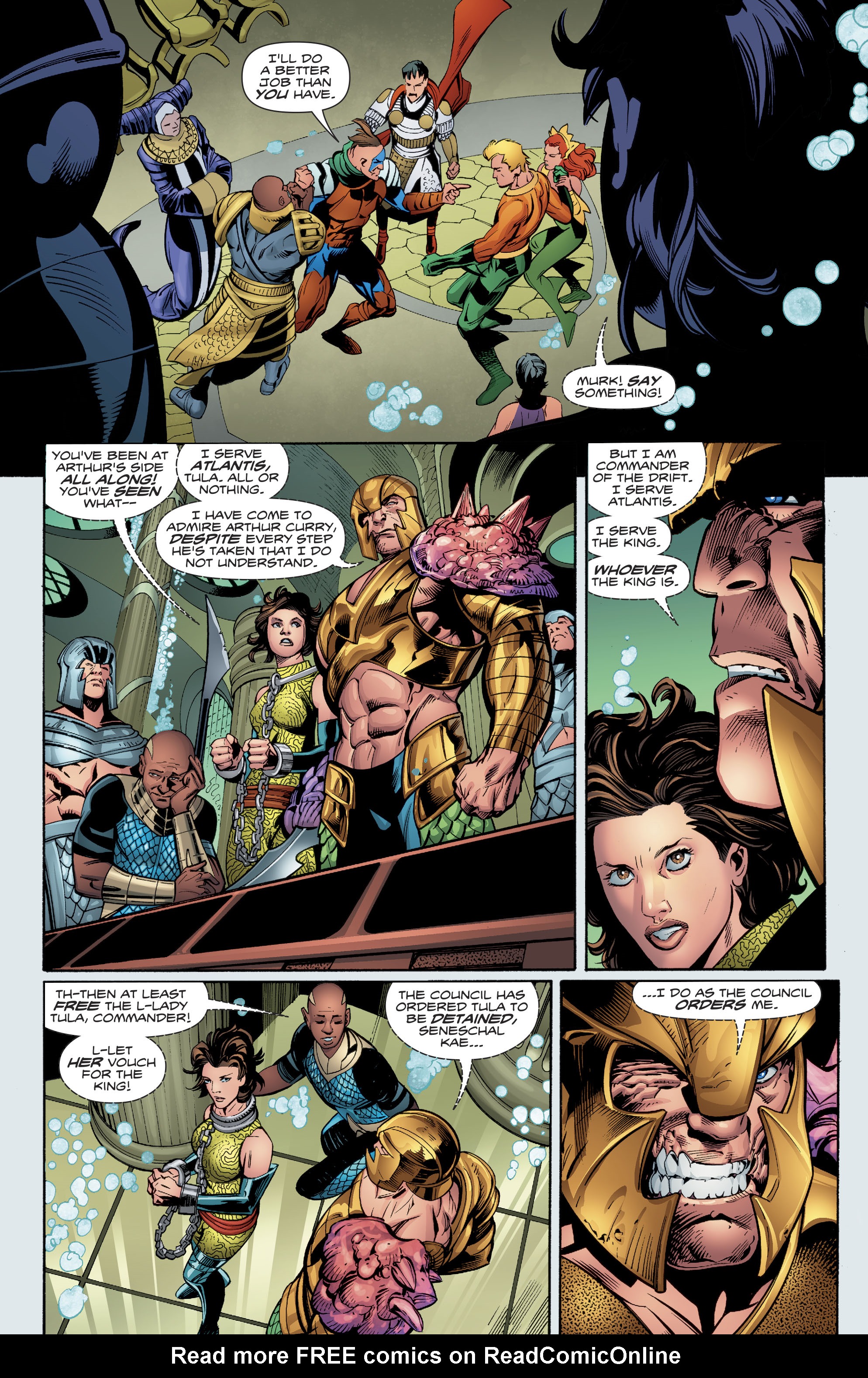 Read online Aquaman (2016) comic -  Issue #23 - 21
