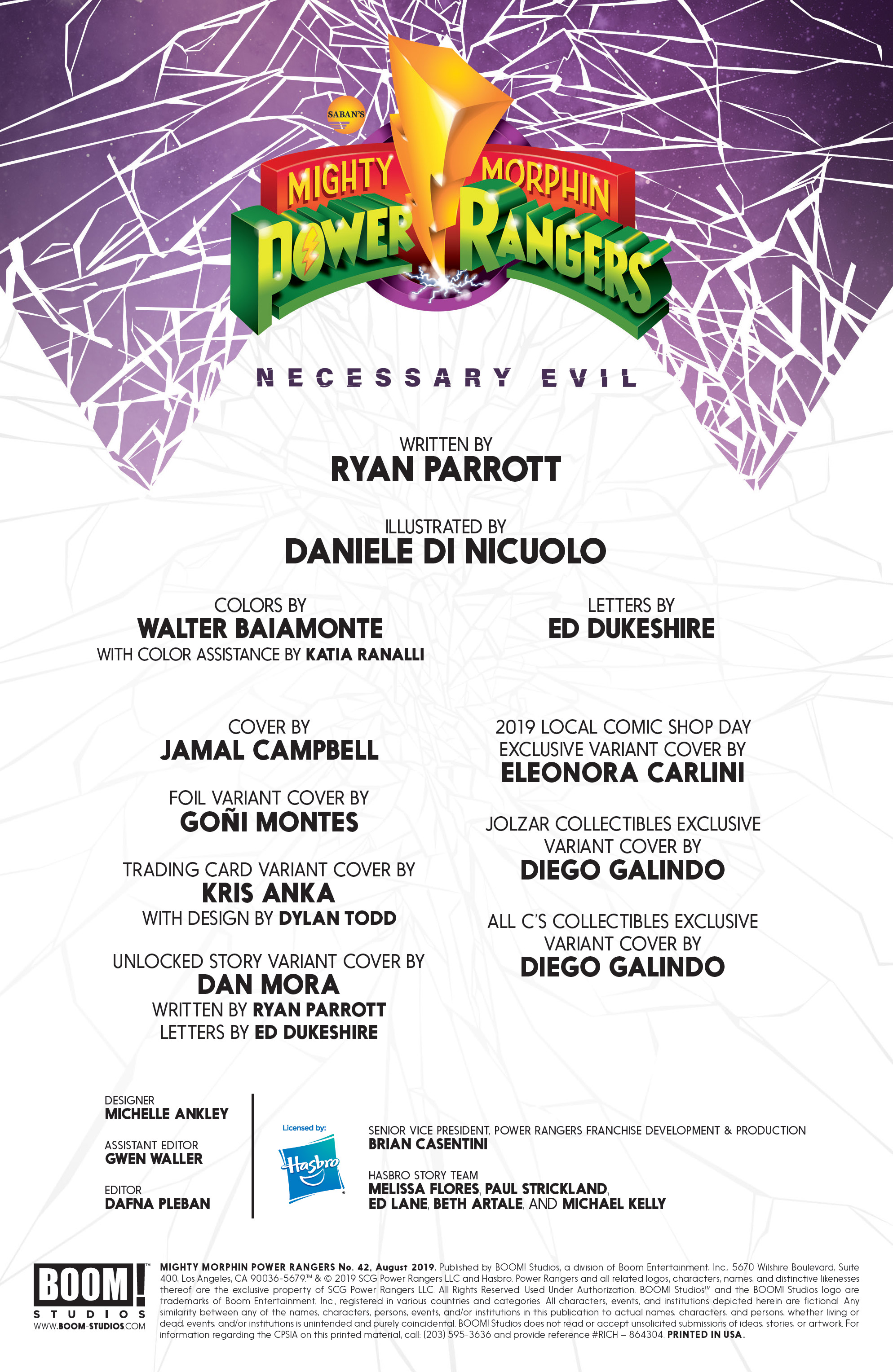 Read online Mighty Morphin Power Rangers comic -  Issue #42 - 2