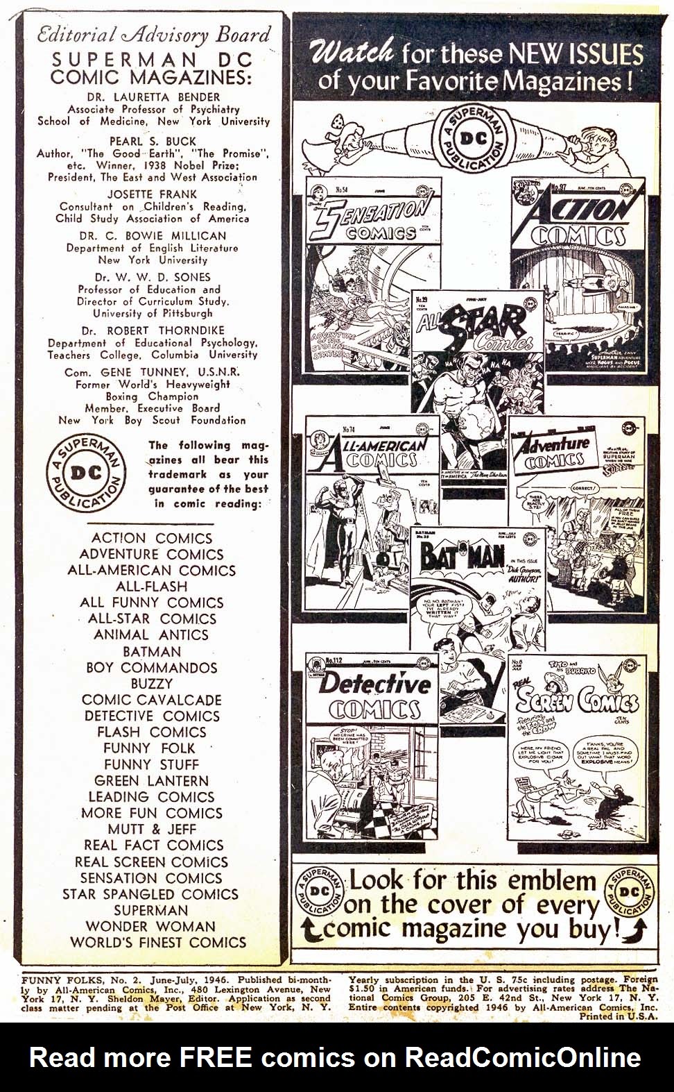 Read online Funny Folks comic -  Issue #2 - 2