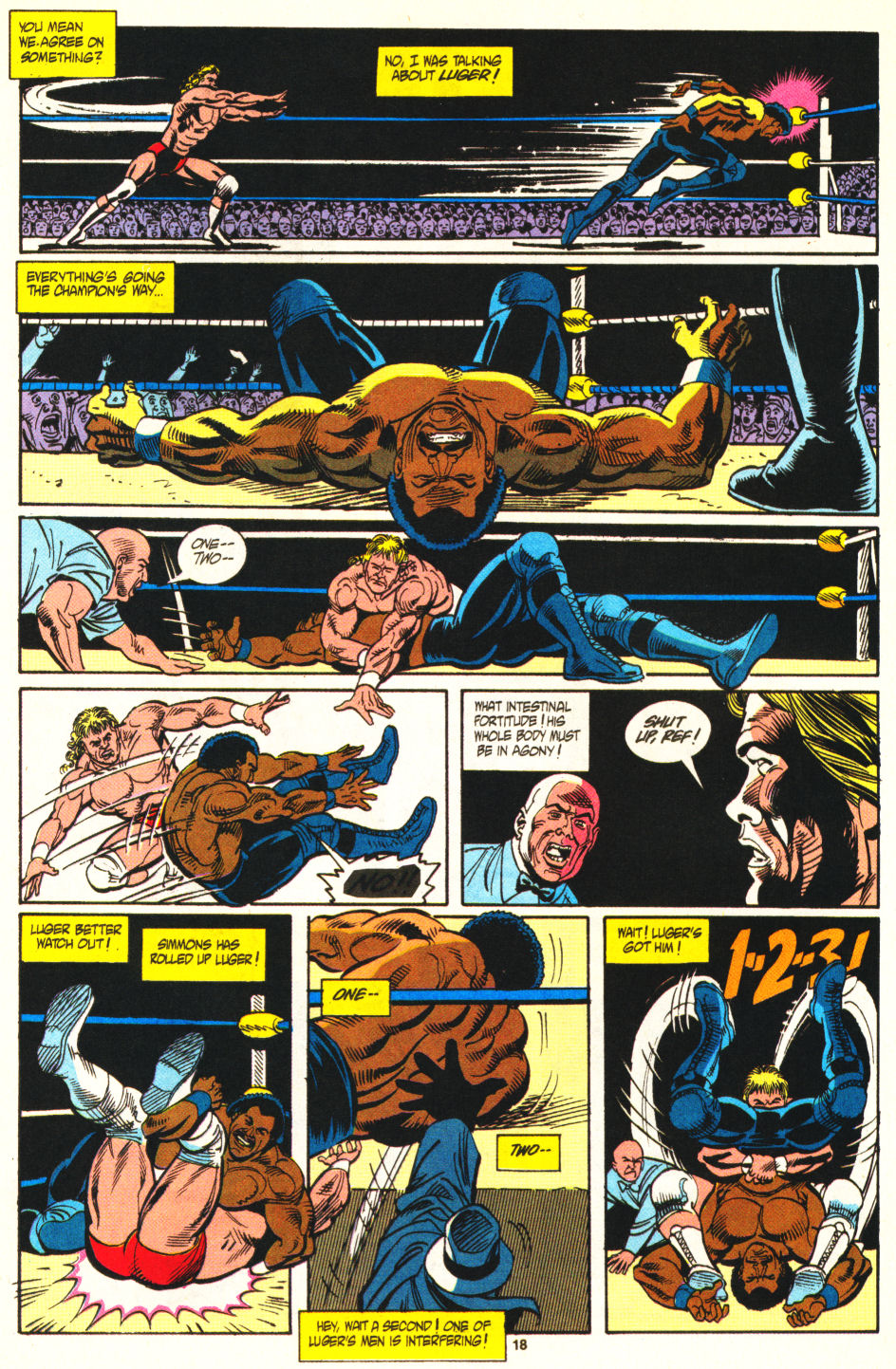 Read online WCW World Championship Wrestling comic -  Issue #2 - 16