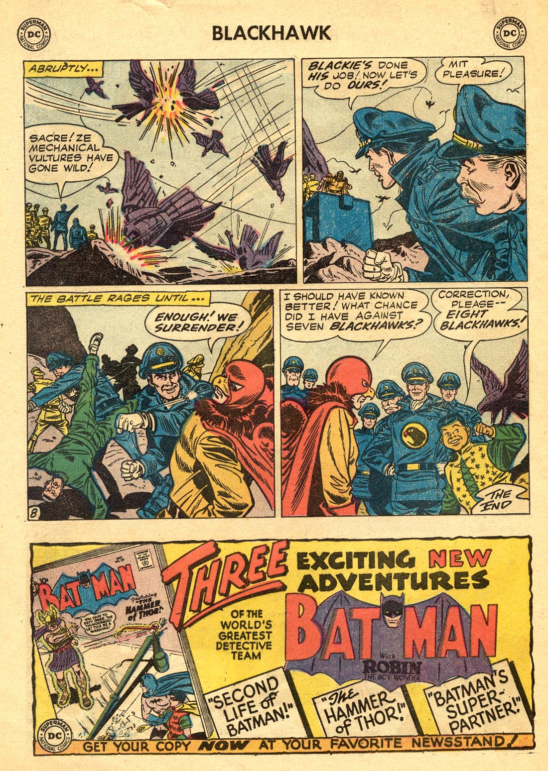 Read online Blackhawk (1957) comic -  Issue #142 - 32