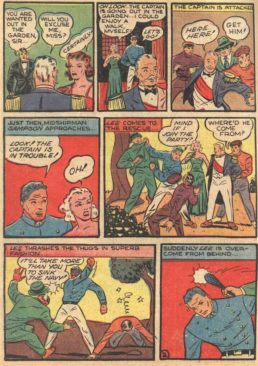 Read online Pep Comics comic -  Issue #7 - 42