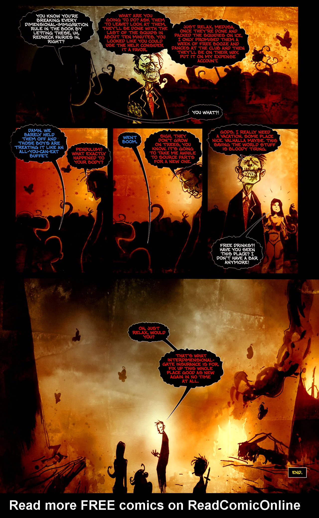 Read online Wormwood: Gentleman Corpse comic -  Issue #12 - 24