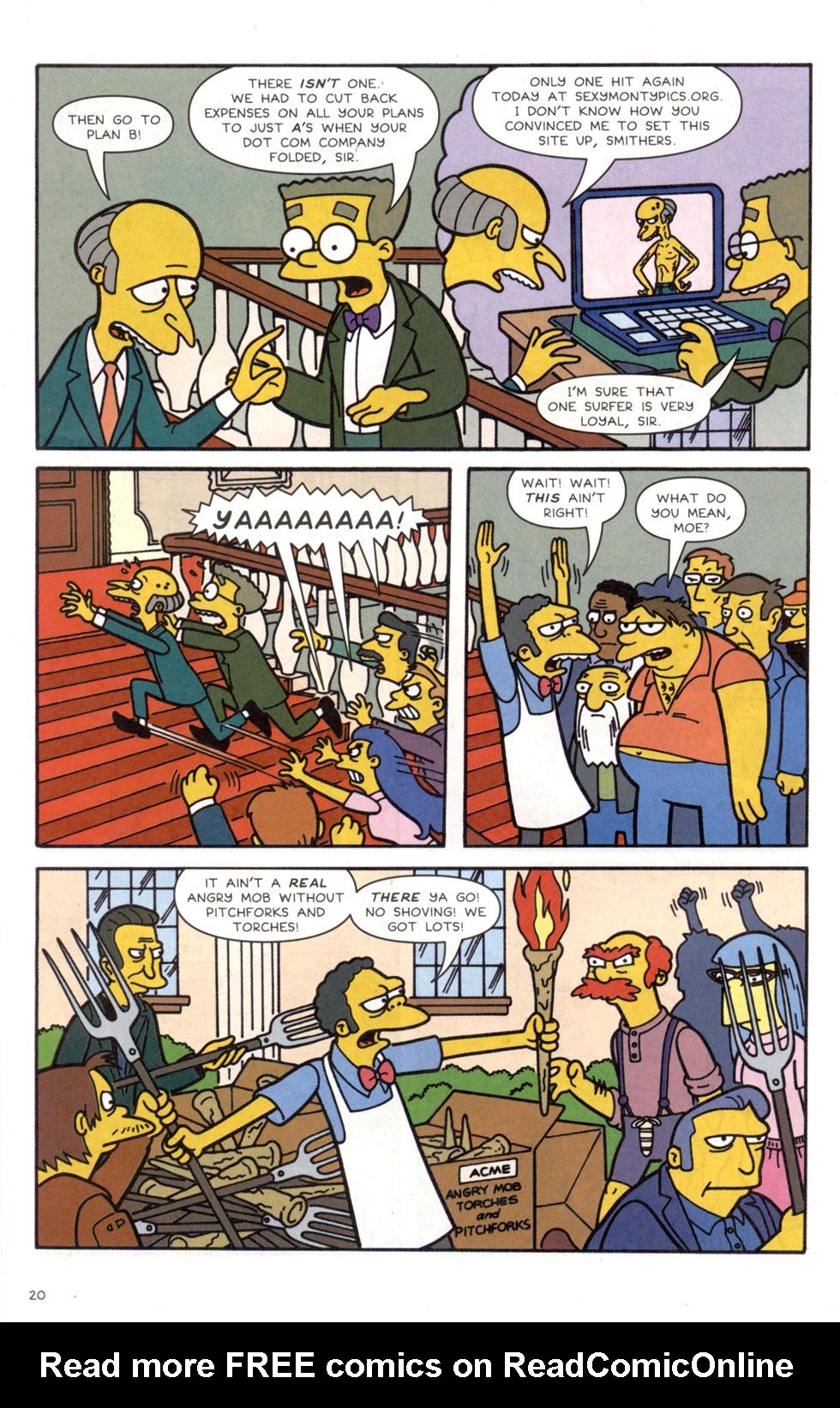 Read online Simpsons Comics comic -  Issue #91 - 21