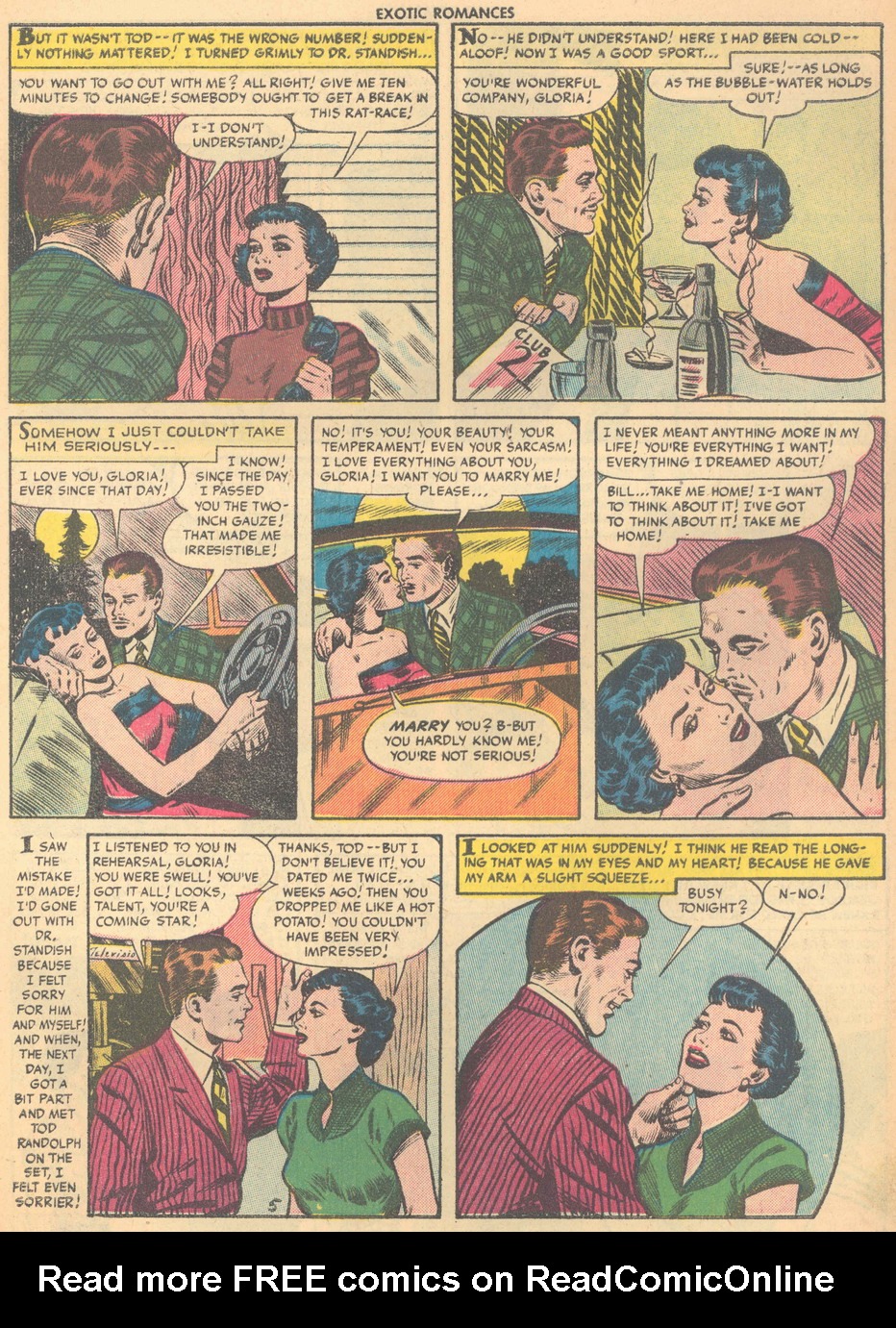 Read online Exotic Romances comic -  Issue #31 - 7