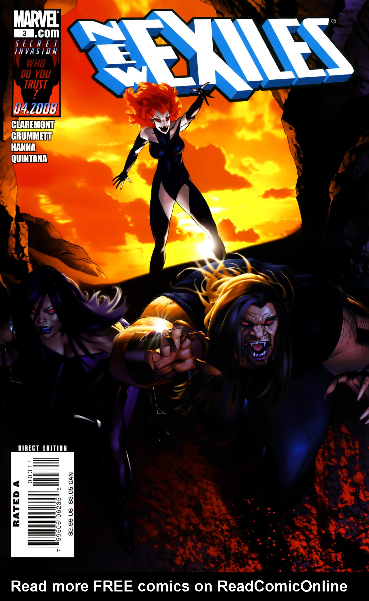 Read online New Exiles comic -  Issue #3 - 1