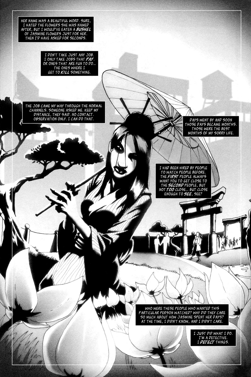 Read online Sam Noir: Samurai Detective comic -  Issue #1 - 4