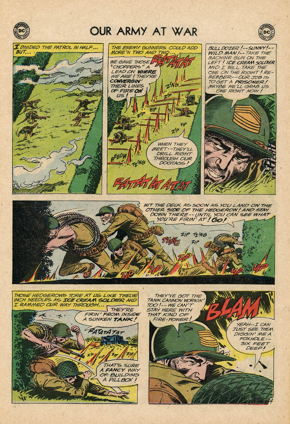 Read online Our Army at War (1952) comic -  Issue #132 - 6