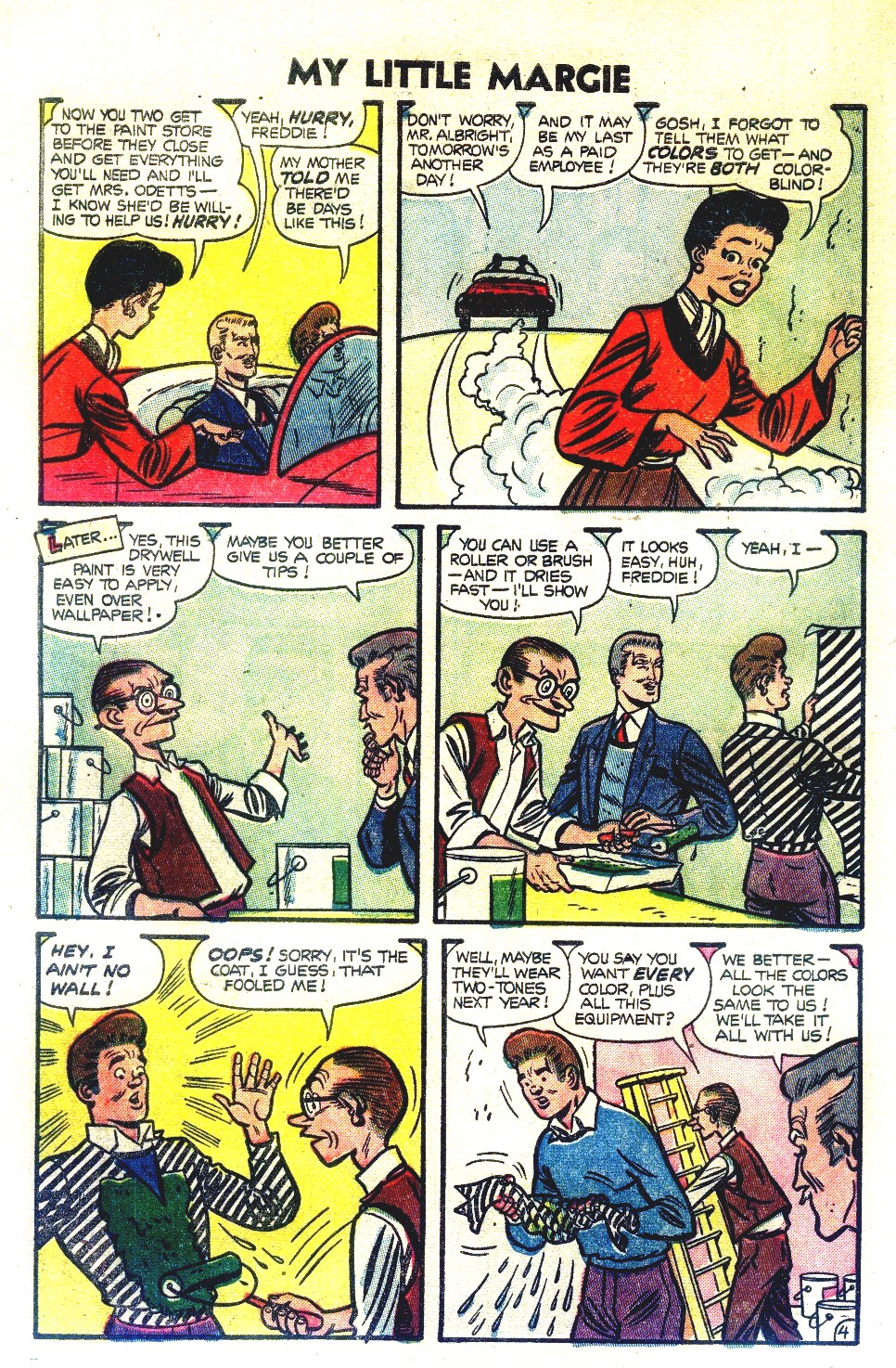 Read online My Little Margie (1954) comic -  Issue #8 - 6