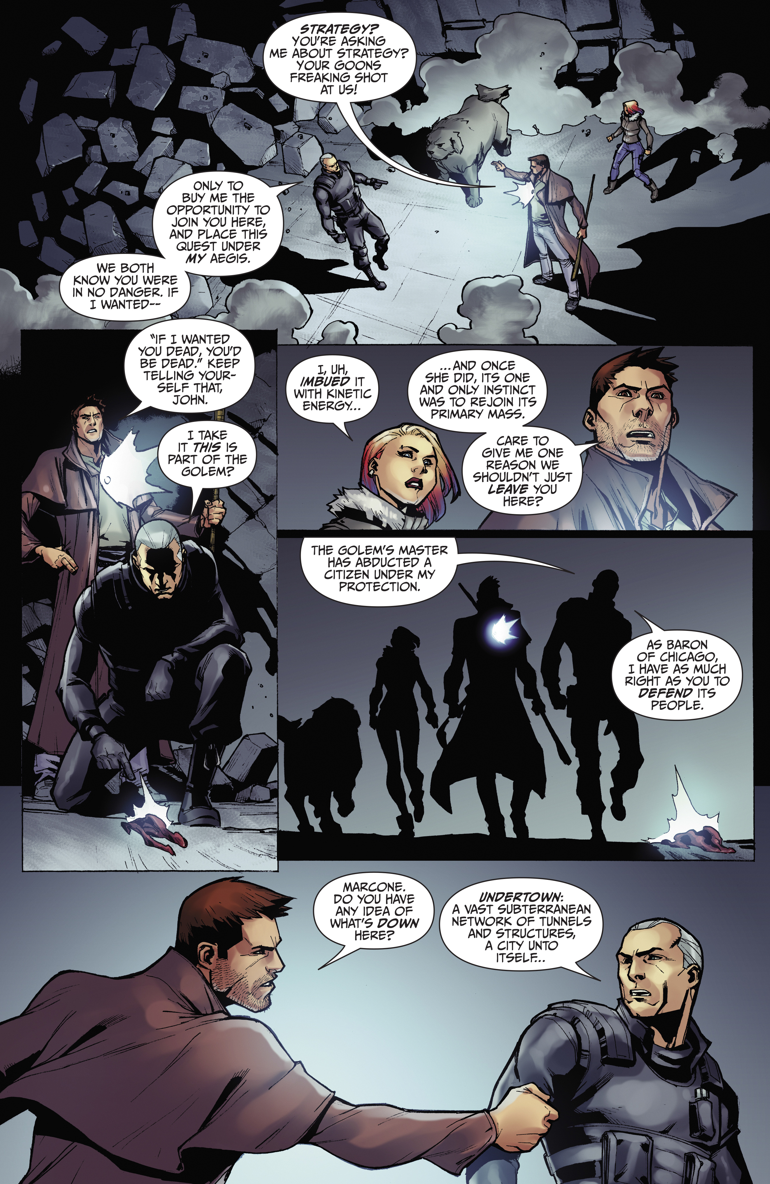 Read online Jim Butcher's The Dresden Files: Down Town comic -  Issue #4 - 6