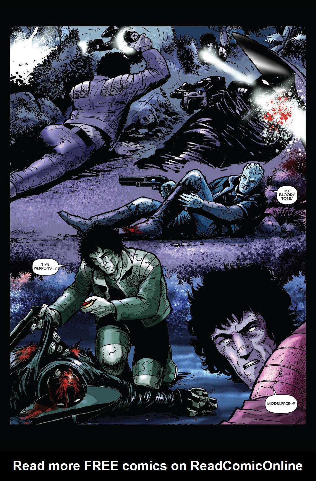 Read online Strontium Dog: The Life and Death of Johnny Alpha: The Project comic -  Issue # TPB - 81