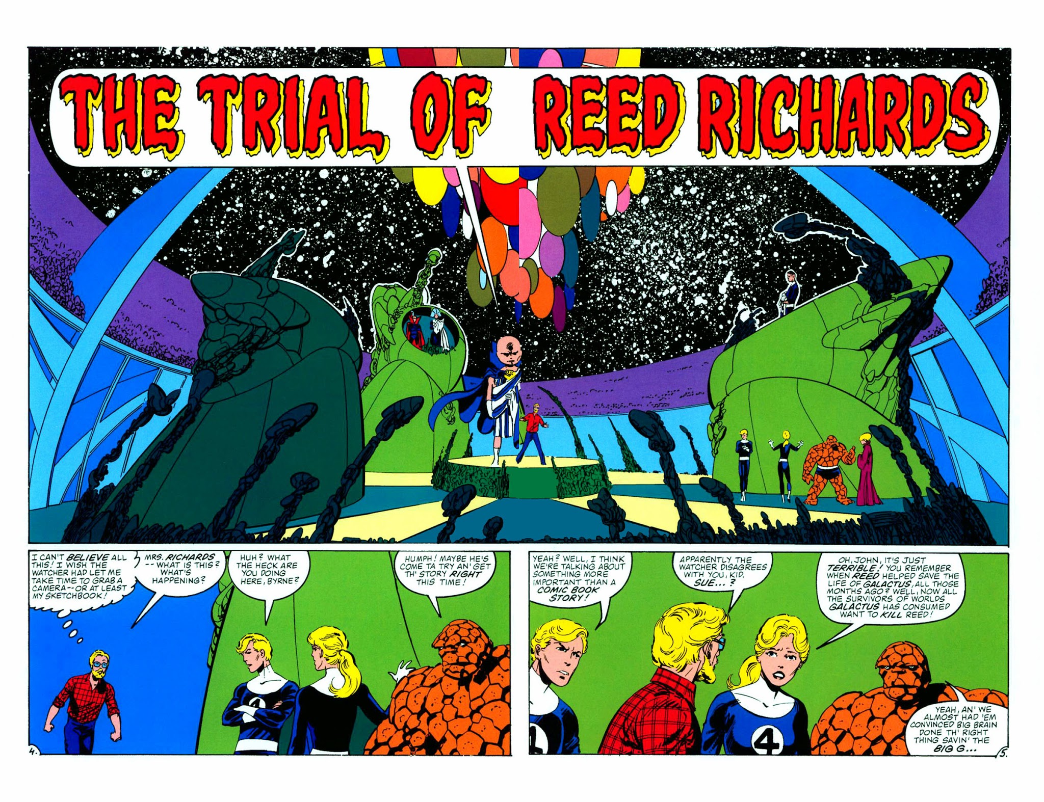 Read online Fantastic Four Visionaries: John Byrne comic -  Issue # TPB 4 - 116