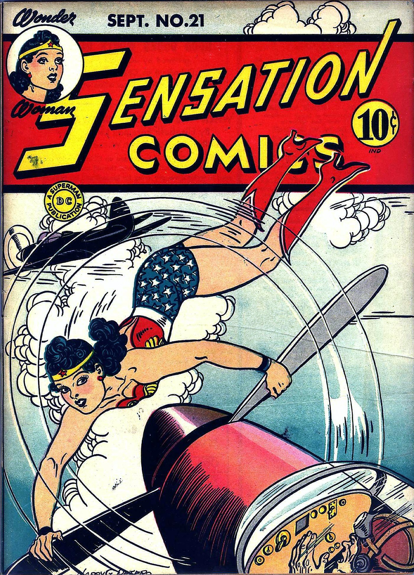 Read online Sensation (Mystery) Comics comic -  Issue #21 - 1