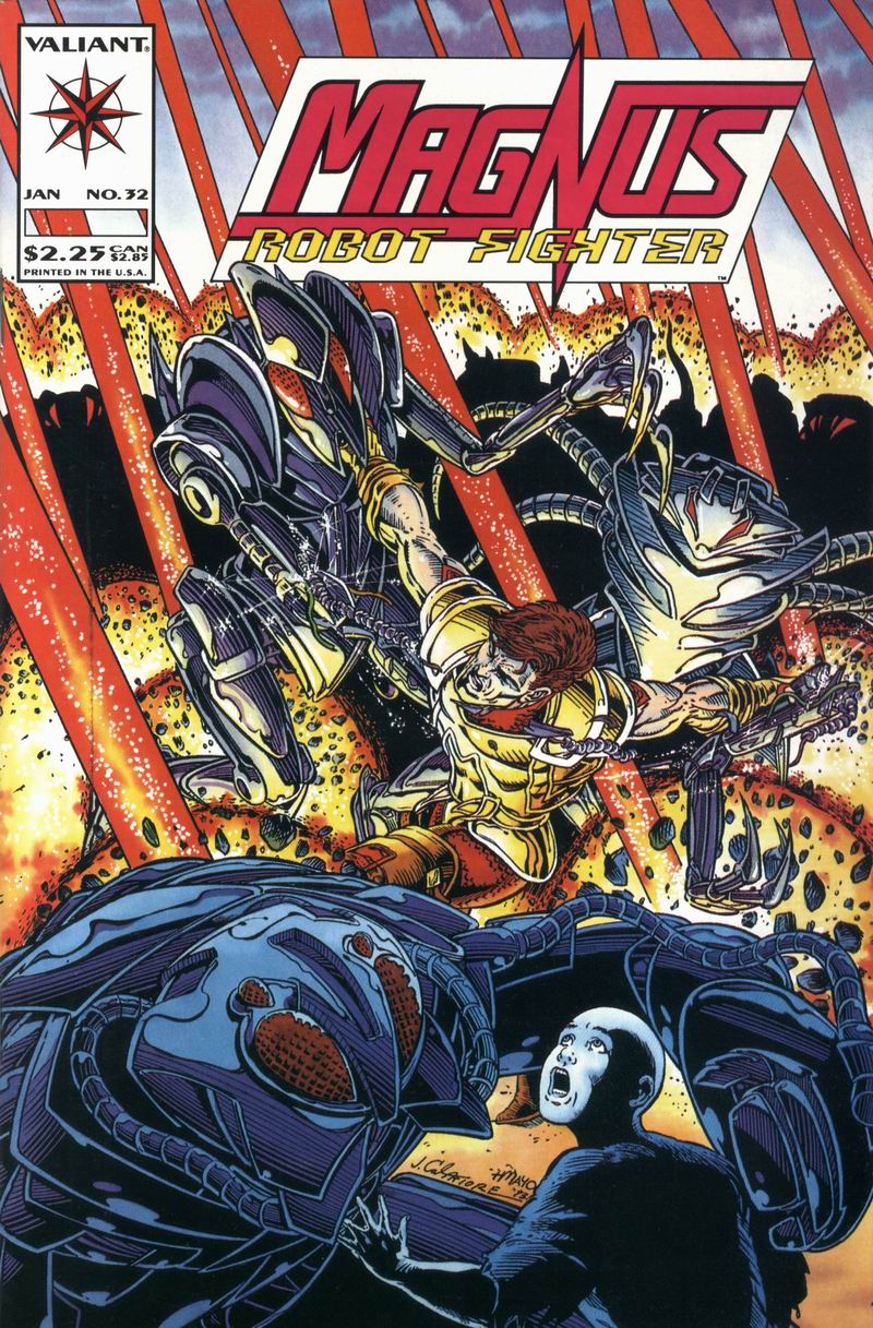 Read online Magnus Robot Fighter (1991) comic -  Issue #32 - 1