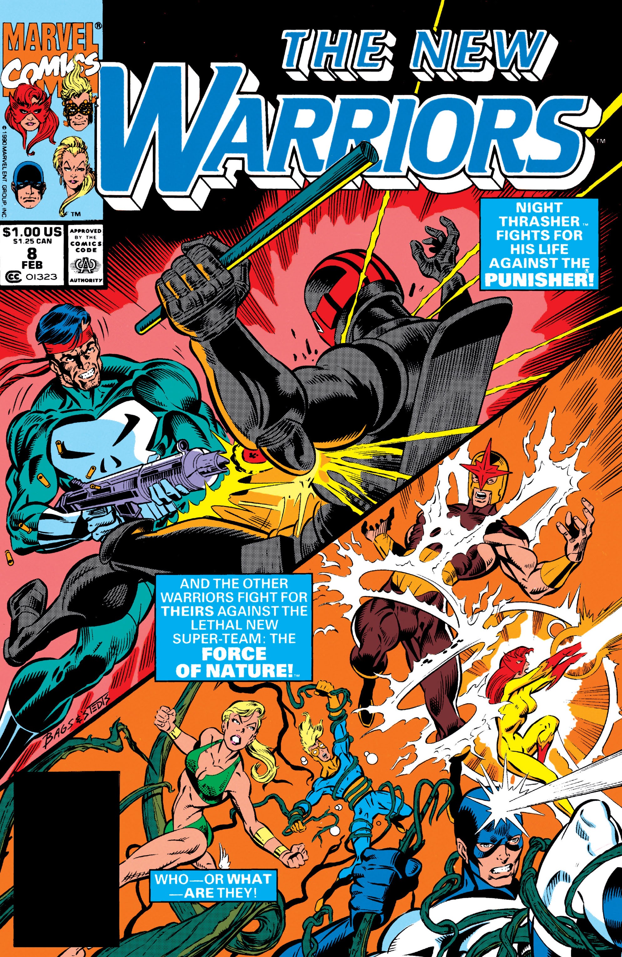 Read online The New Warriors comic -  Issue #8 - 1