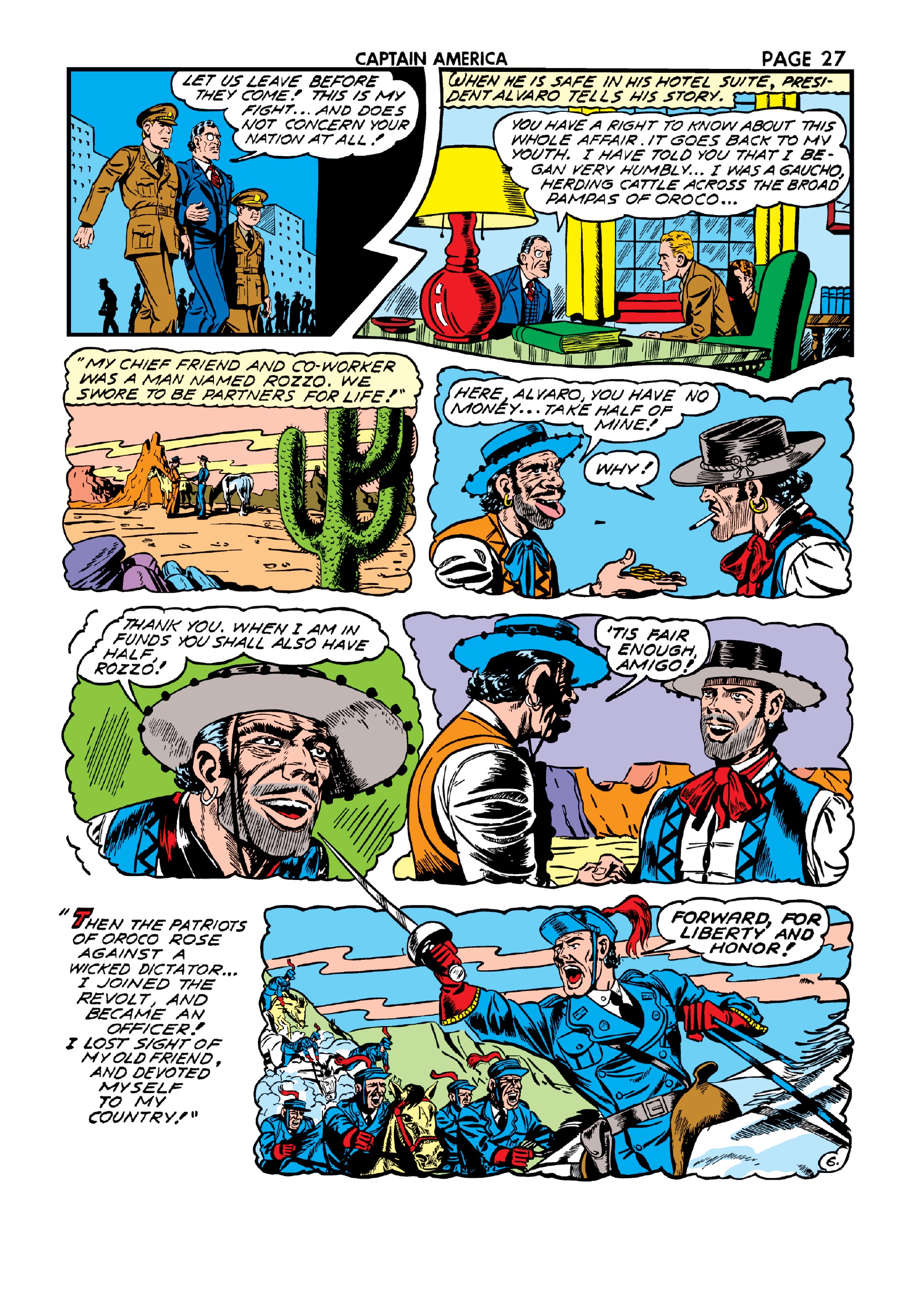 Read online Marvel Masterworks: Golden Age Captain America comic -  Issue # TPB 3 (Part 3) - 34