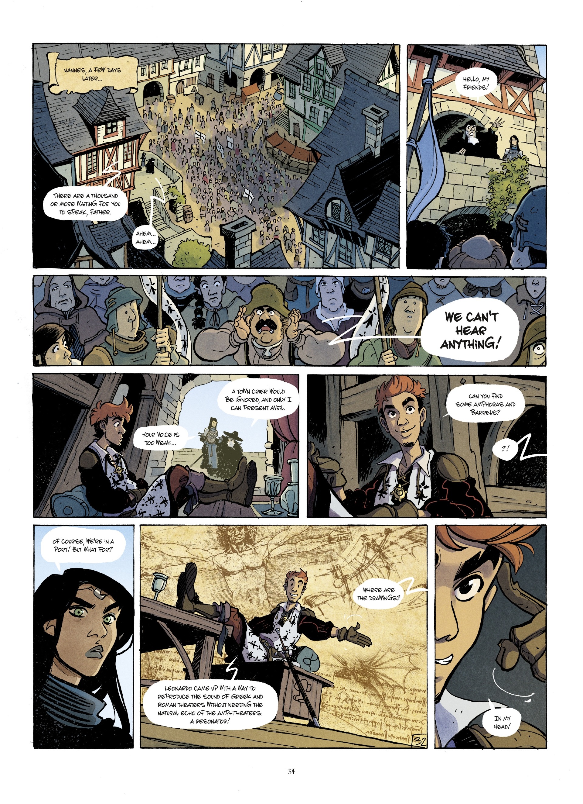 Read online Cinq Avril: The Heir of da Vinci comic -  Issue # Full - 36