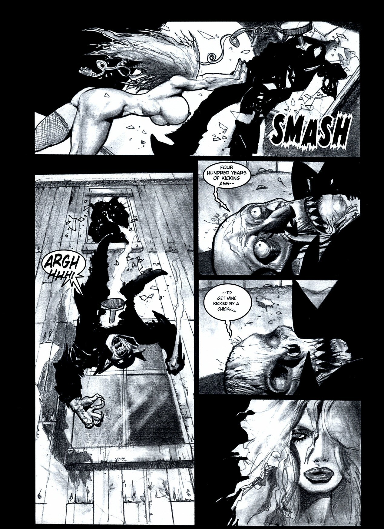 Read online Fistful of Blood (2002) comic -  Issue # TPB - 39