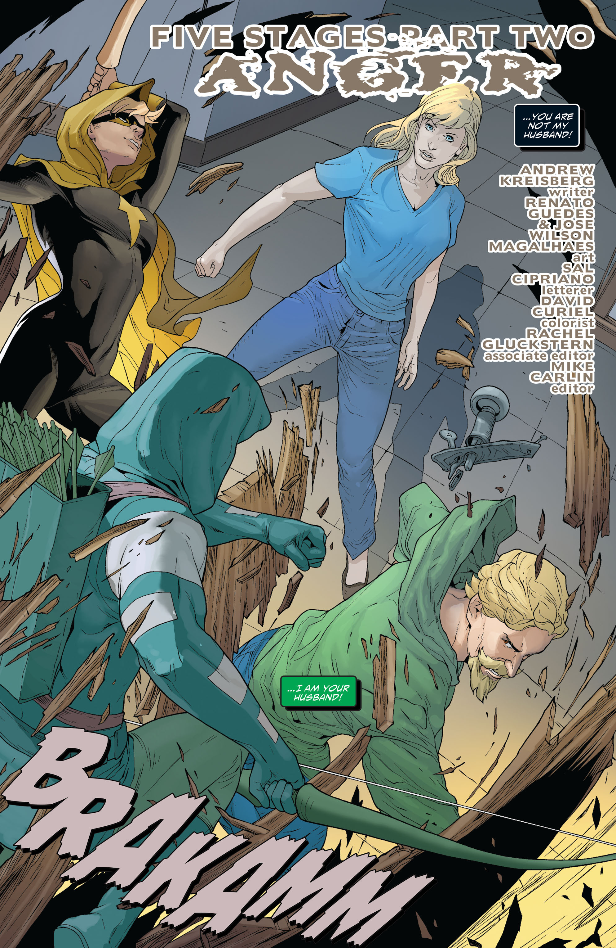 Read online Green Arrow/Black Canary comic -  Issue #26 - 13