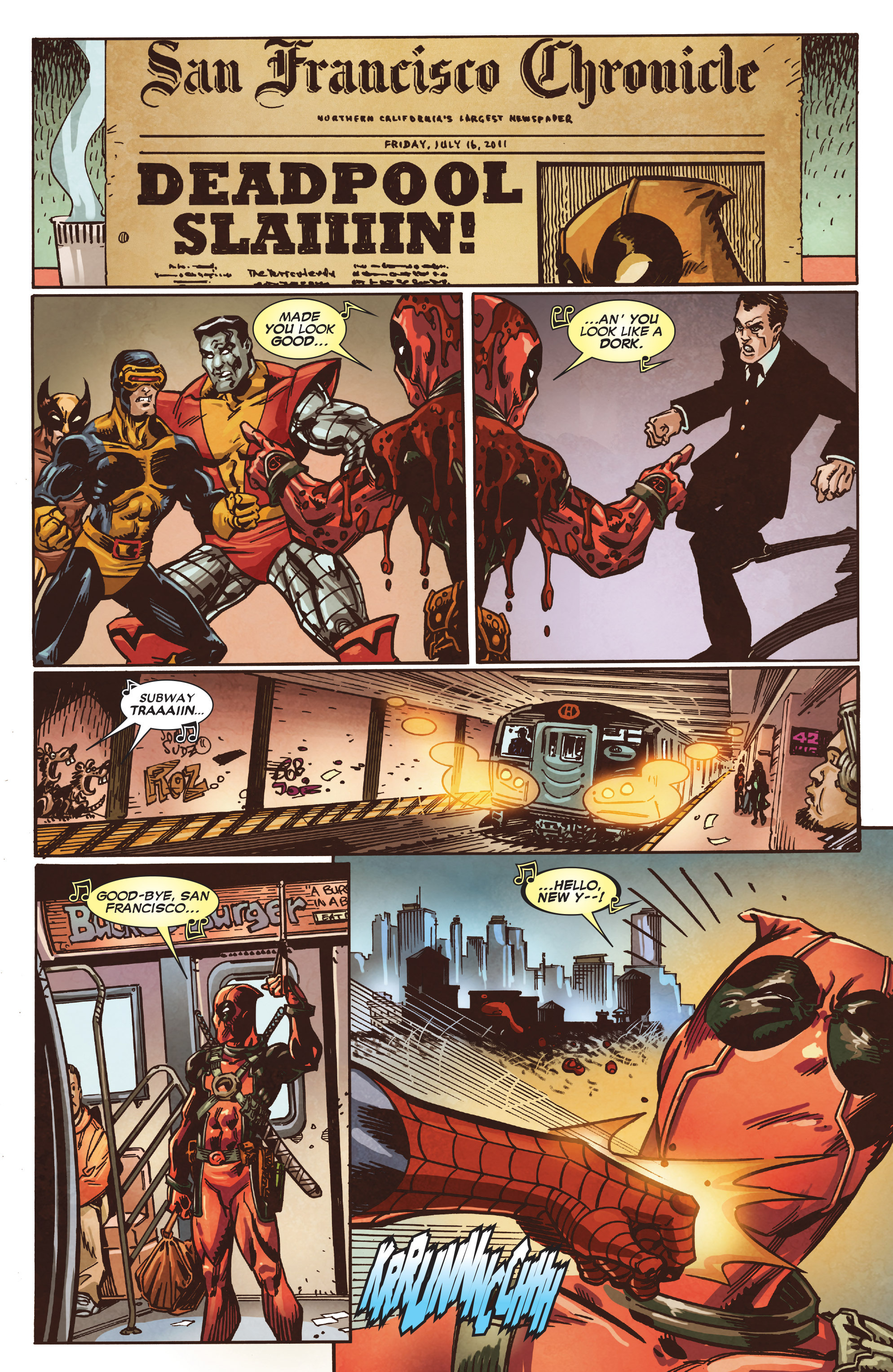 Read online True Believers: Deadpool the Musical comic -  Issue # Full - 13