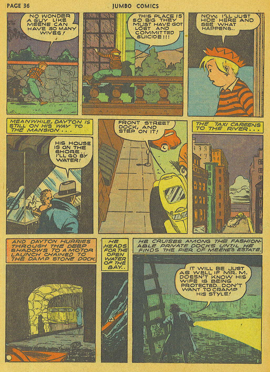 Read online Jumbo Comics comic -  Issue #26 - 36
