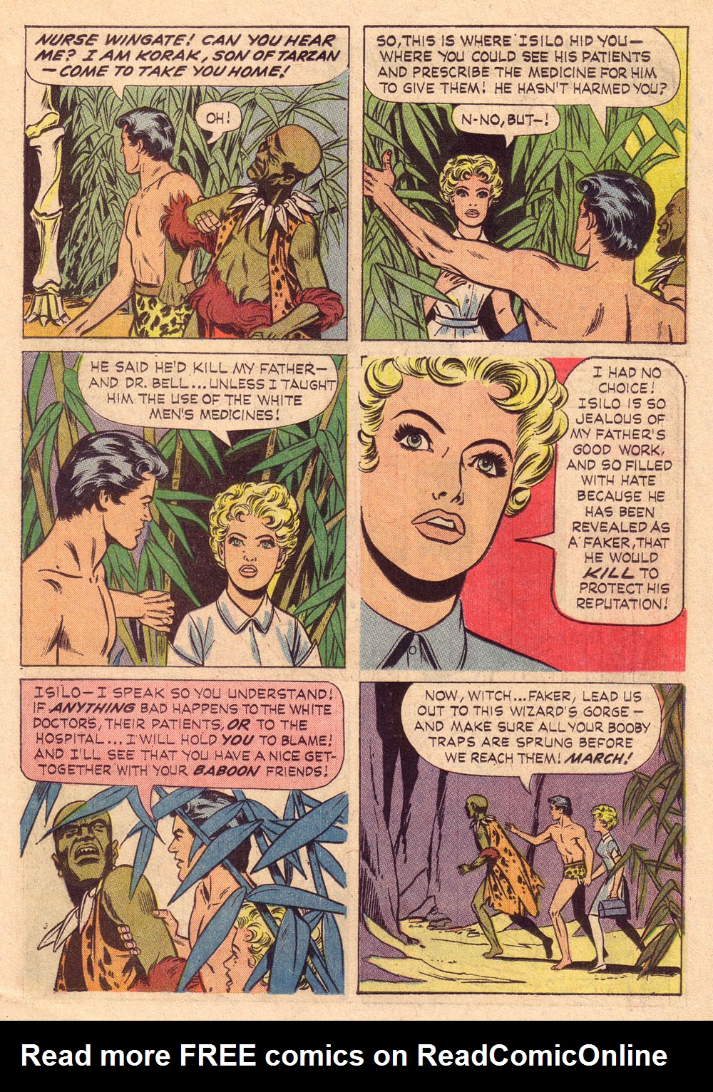 Read online Korak, Son of Tarzan (1964) comic -  Issue #4 - 15
