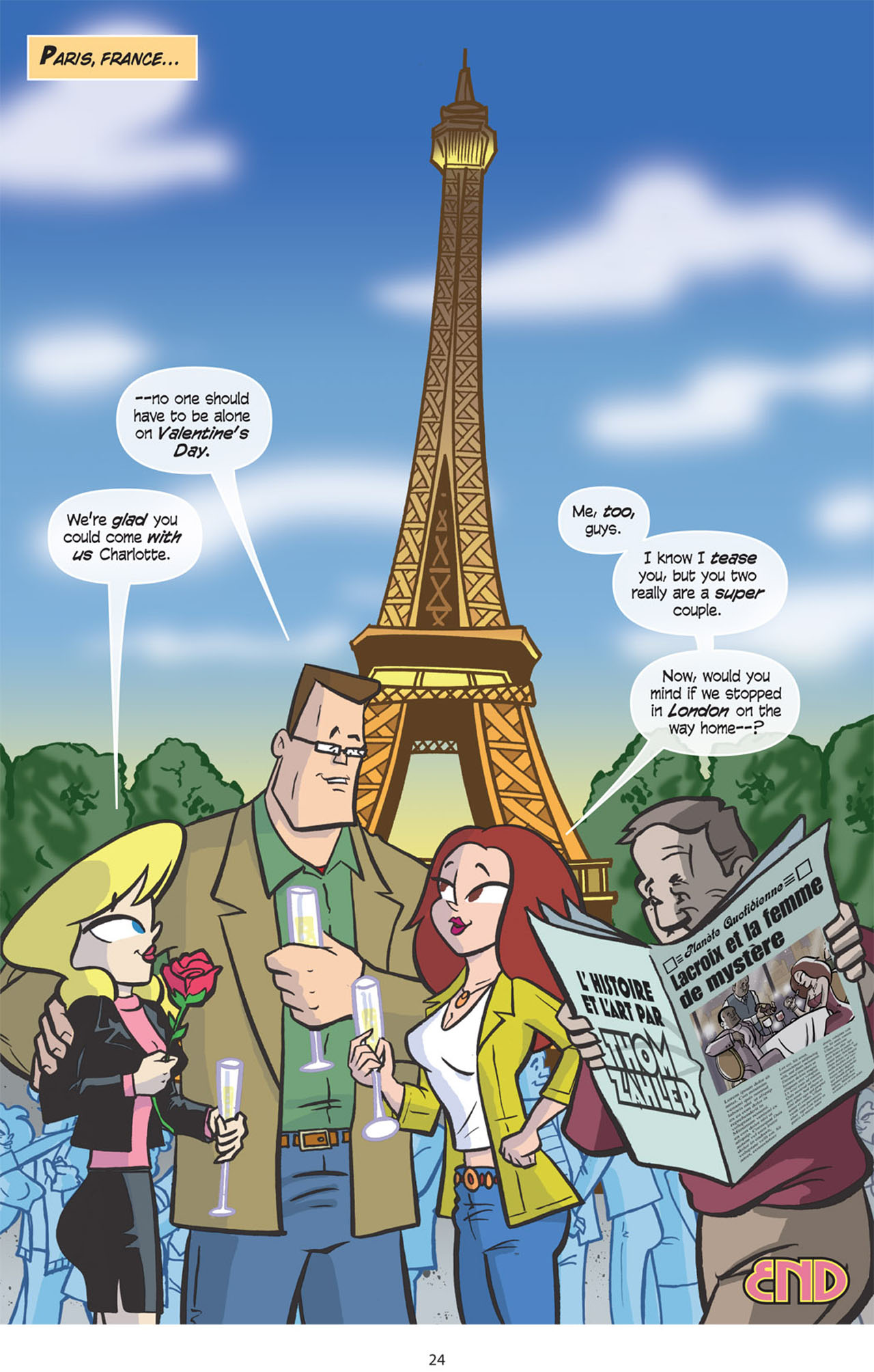 Read online Love and Capes comic -  Issue #3 - 25