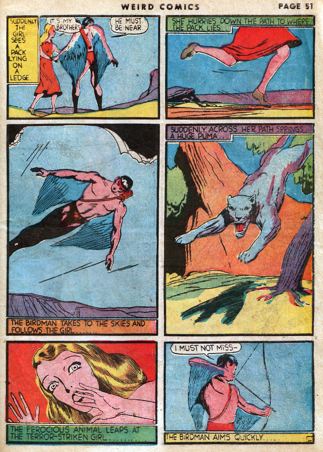 Read online Weird Comics comic -  Issue #3 - 53