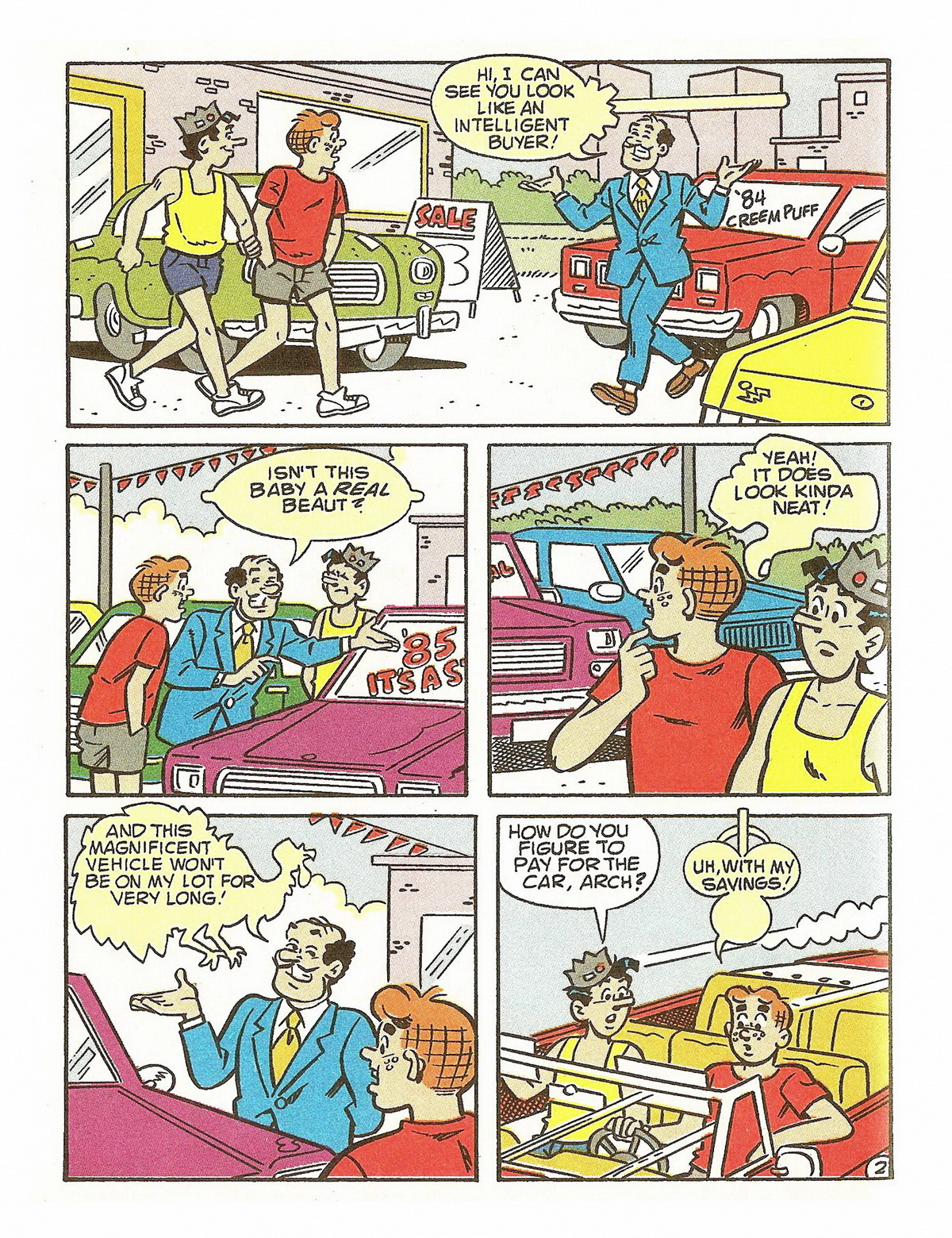 Read online Jughead's Double Digest Magazine comic -  Issue #39 - 122