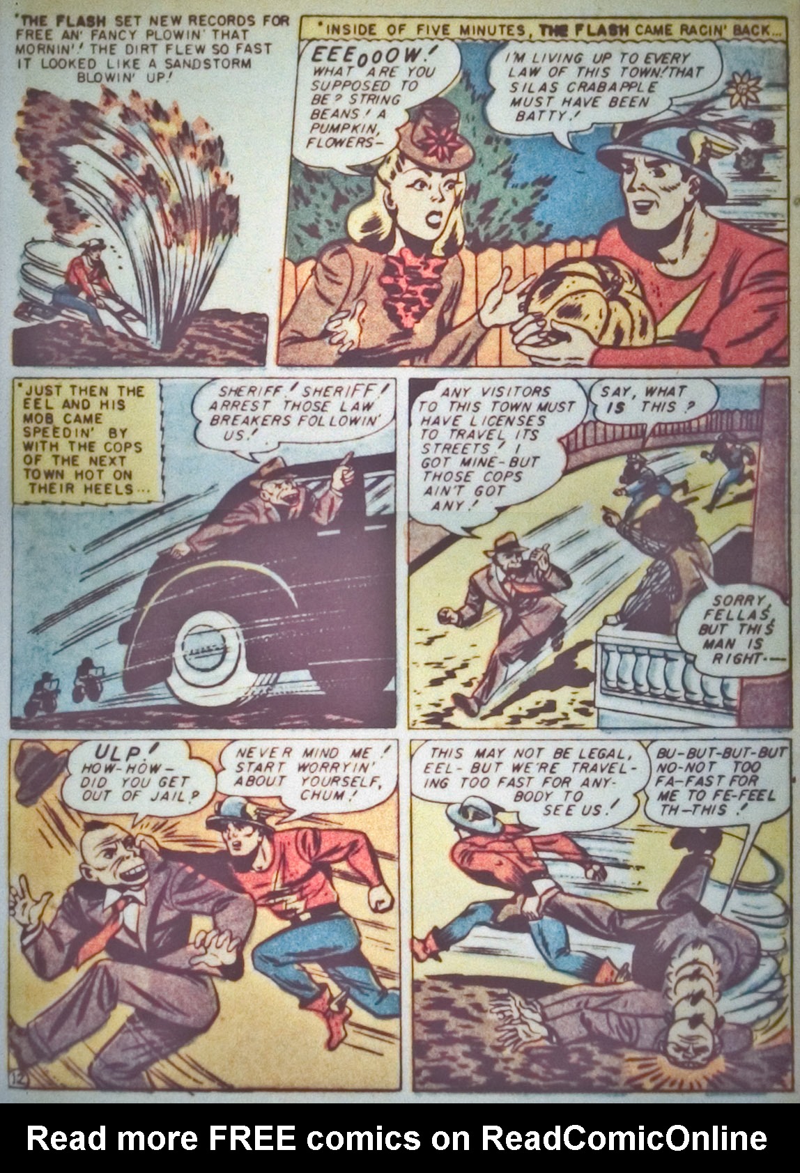 Read online Comic Cavalcade comic -  Issue #3 - 89